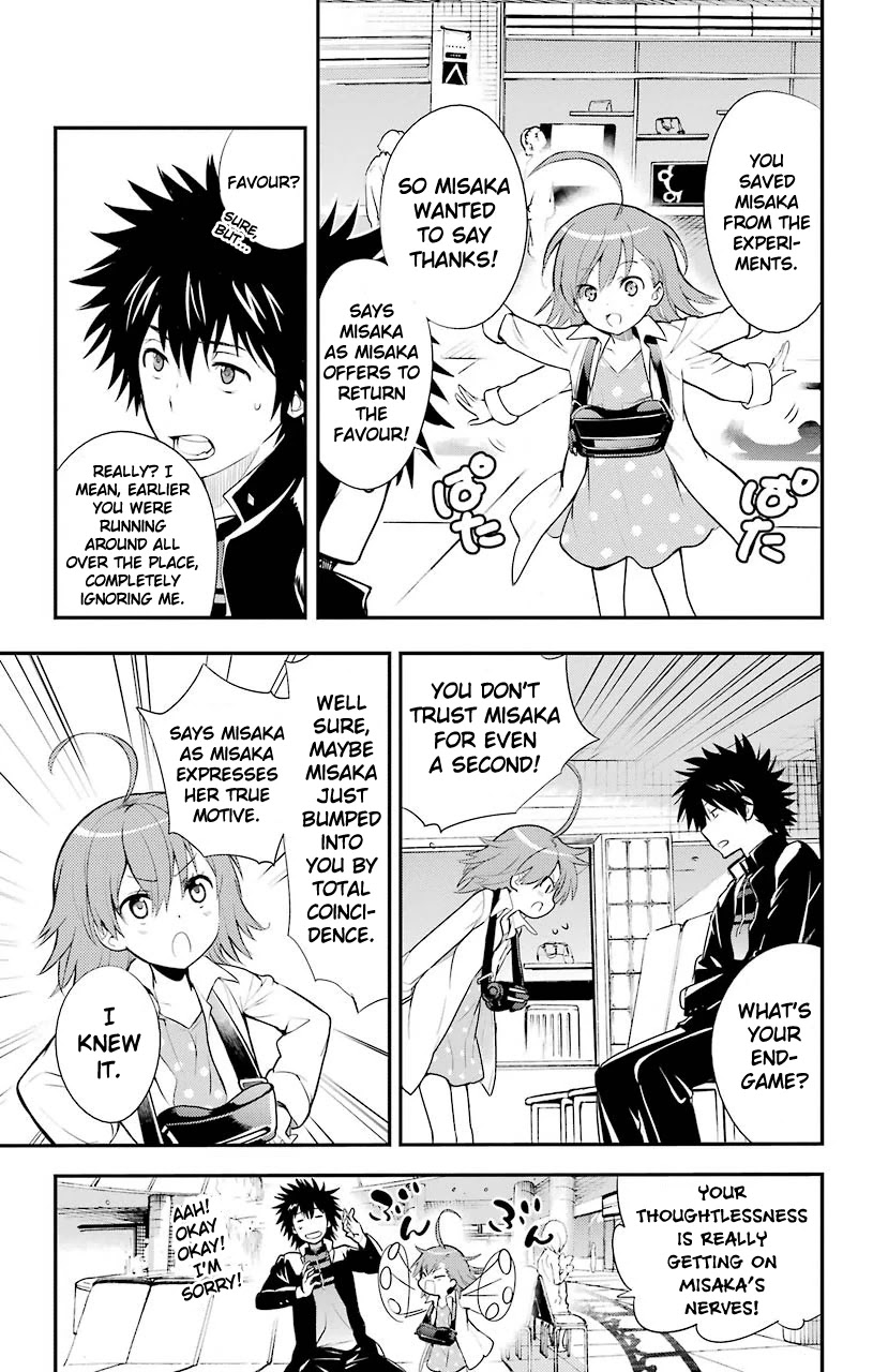 To Aru Majutsu no Kinsho Mokuroku Chapter 101 page 9 - Chapter 101: Those Who Meet in the Underground Mall, Part 2