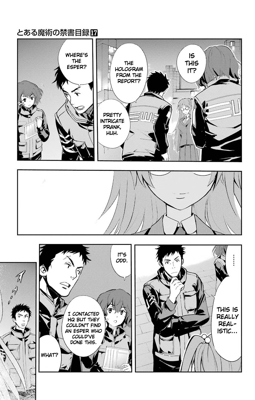 To Aru Majutsu no Kinsho Mokuroku Chapter 102 page 13 - Chapter 102: Kihara Amata, Part 1