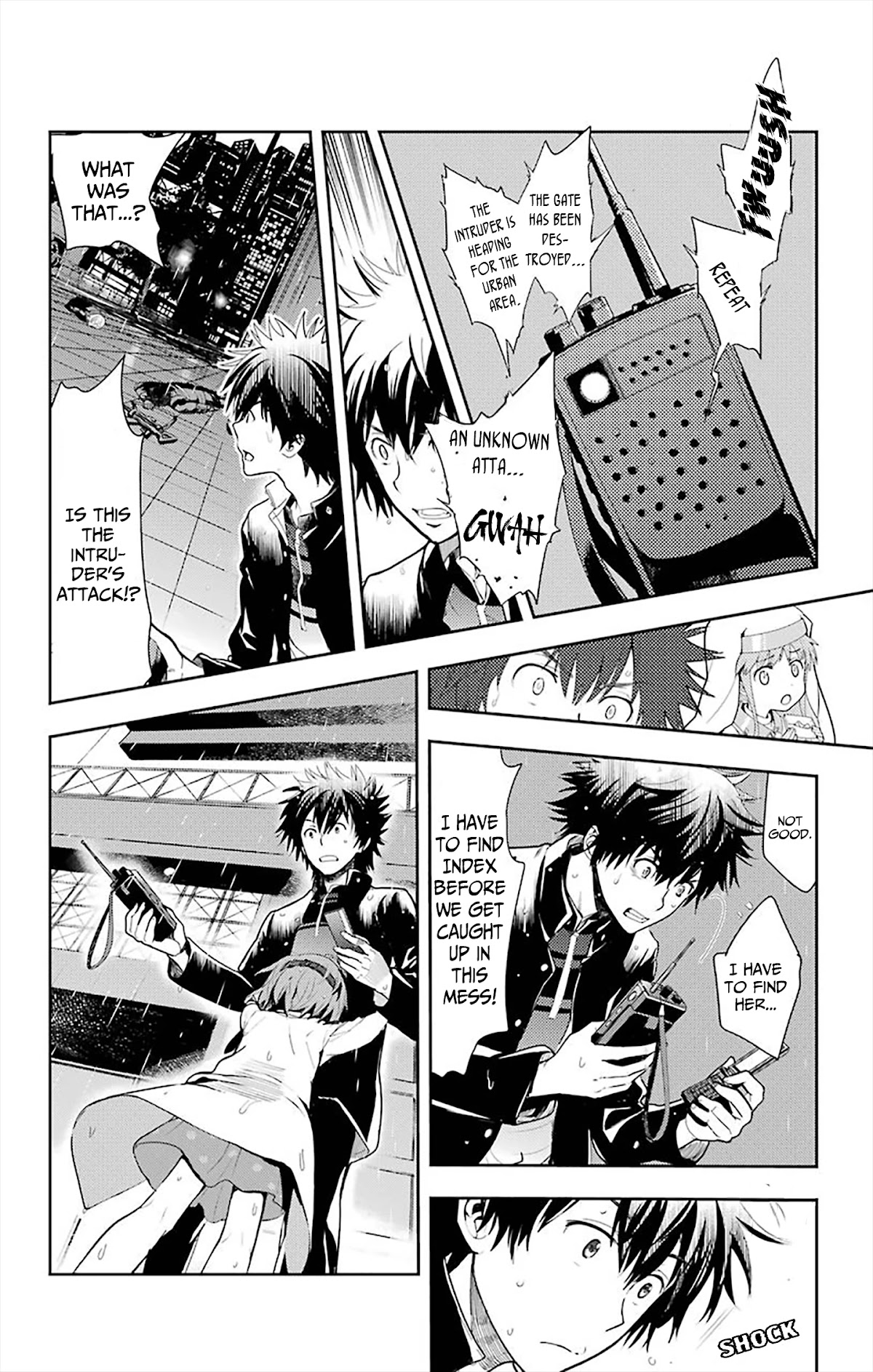 To Aru Majutsu no Kinsho Mokuroku Chapter 104 page 6 - Chapter 104: Intruder 1
