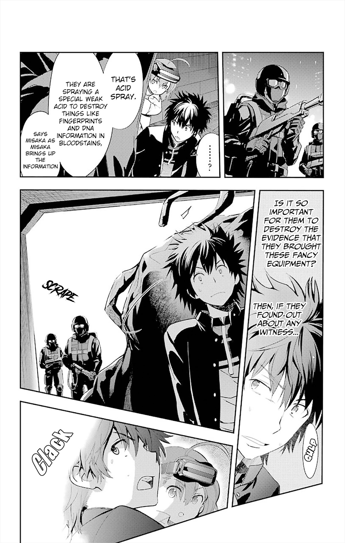 To Aru Majutsu no Kinsho Mokuroku Chapter 105 page 18 - Chapter 105: Intruder 2