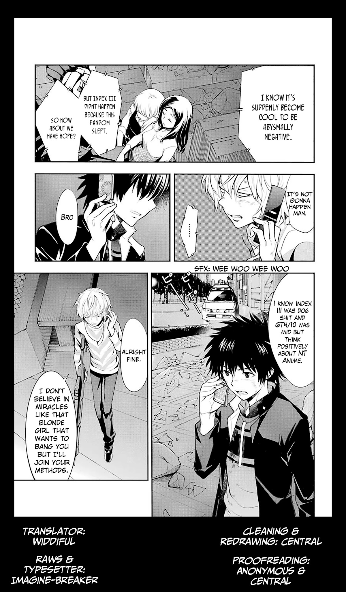 To Aru Majutsu no Kinsho Mokuroku Chapter 108 page 34 - Chapter 108: Intruder 5