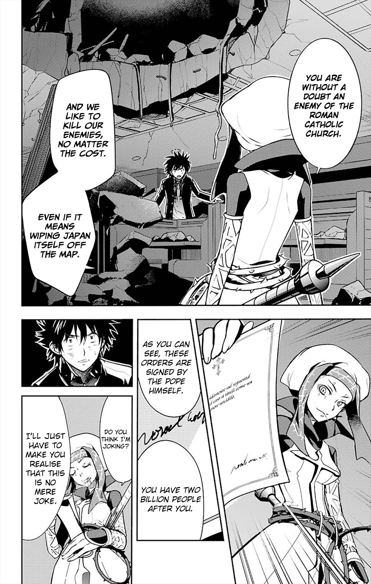 To Aru Majutsu no Kinsho Mokuroku Chapter 108 page 4 - Chapter 108: Intruder 5