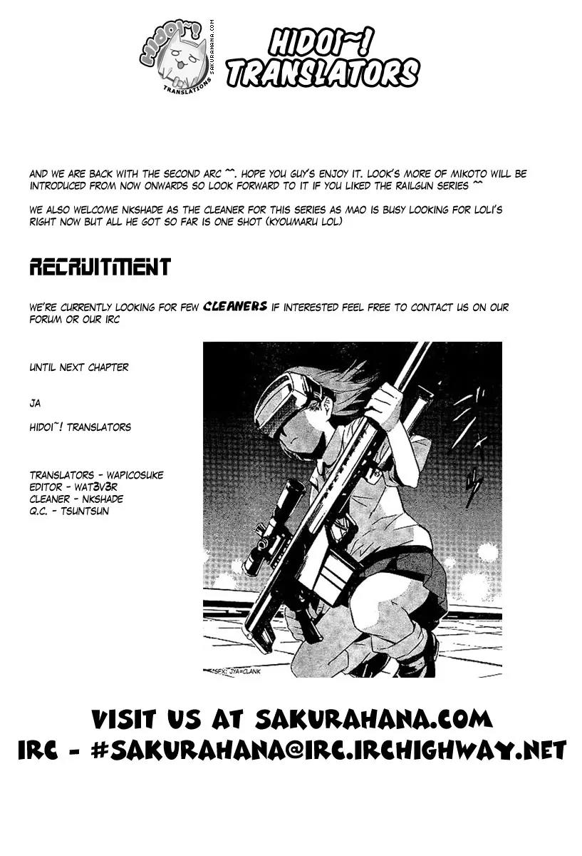 To Aru Majutsu no Kinsho Mokuroku Chapter 11 page 35 - Chapter 11: Misaka Mikoto