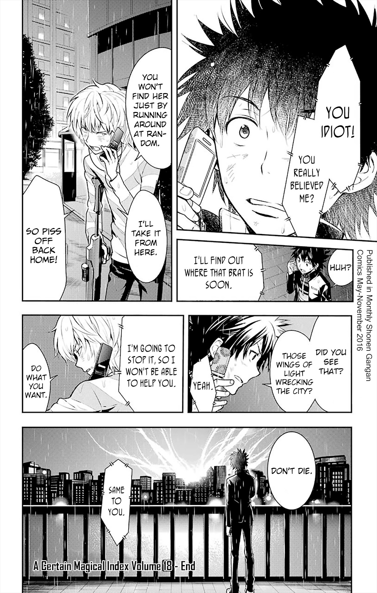 To Aru Majutsu no Kinsho Mokuroku Chapter 110 page 17 - Chapter 110: Manifestation