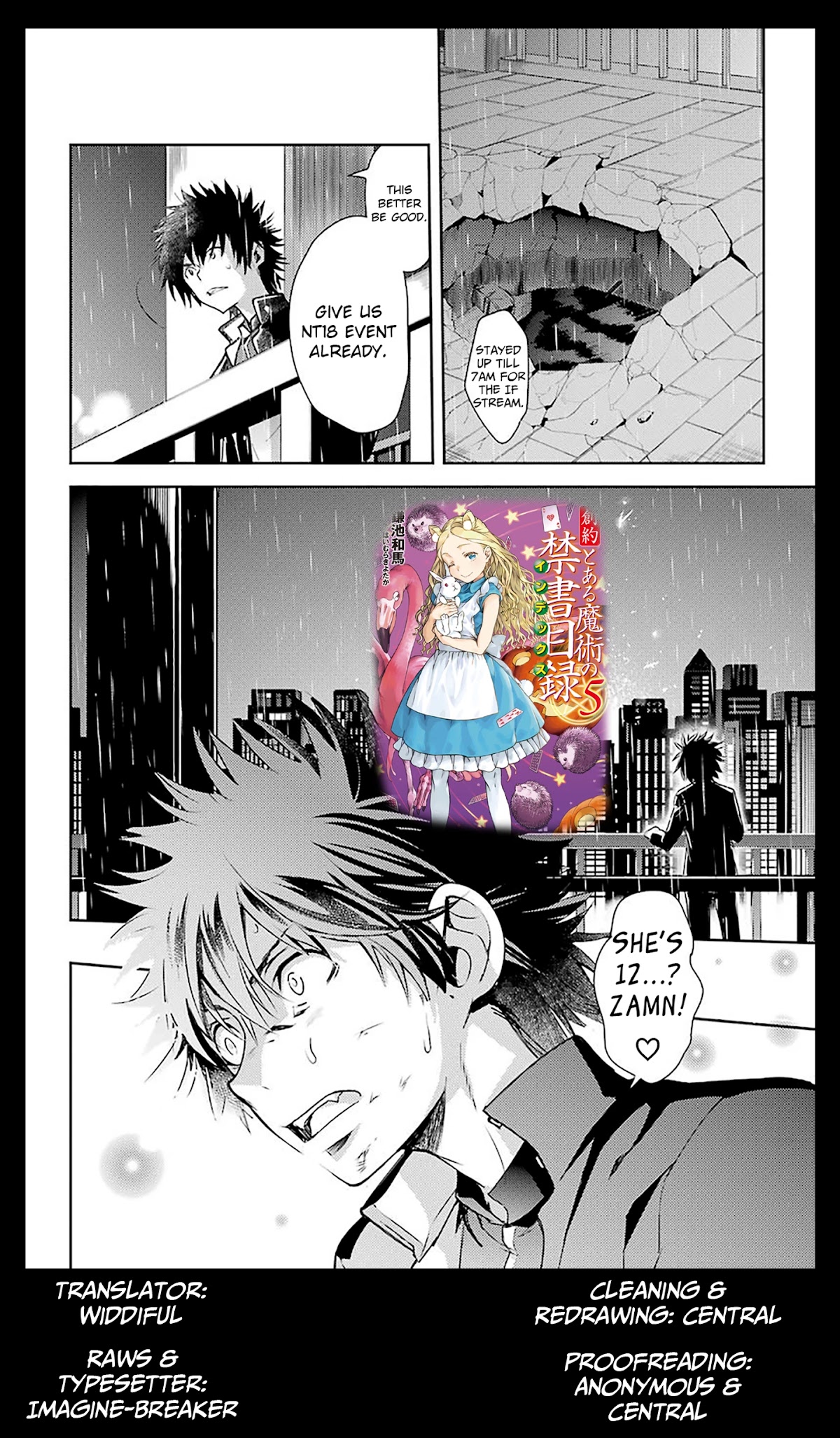 To Aru Majutsu no Kinsho Mokuroku Chapter 110 page 20 - Chapter 110: Manifestation