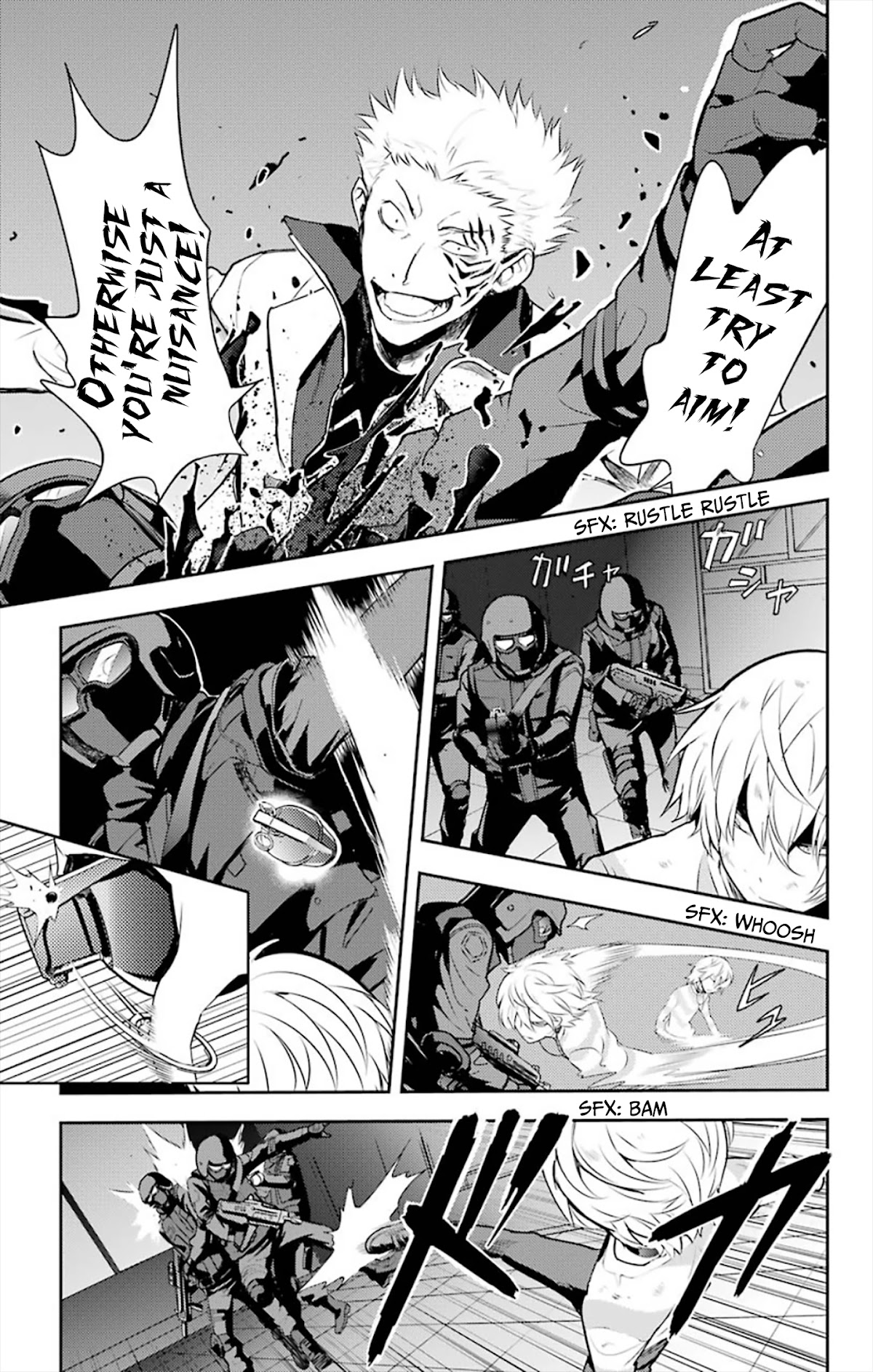 To Aru Majutsu no Kinsho Mokuroku Chapter 112 page 10 - Chapter 112: Fallen Angel: Fuse•KAZAKIRI