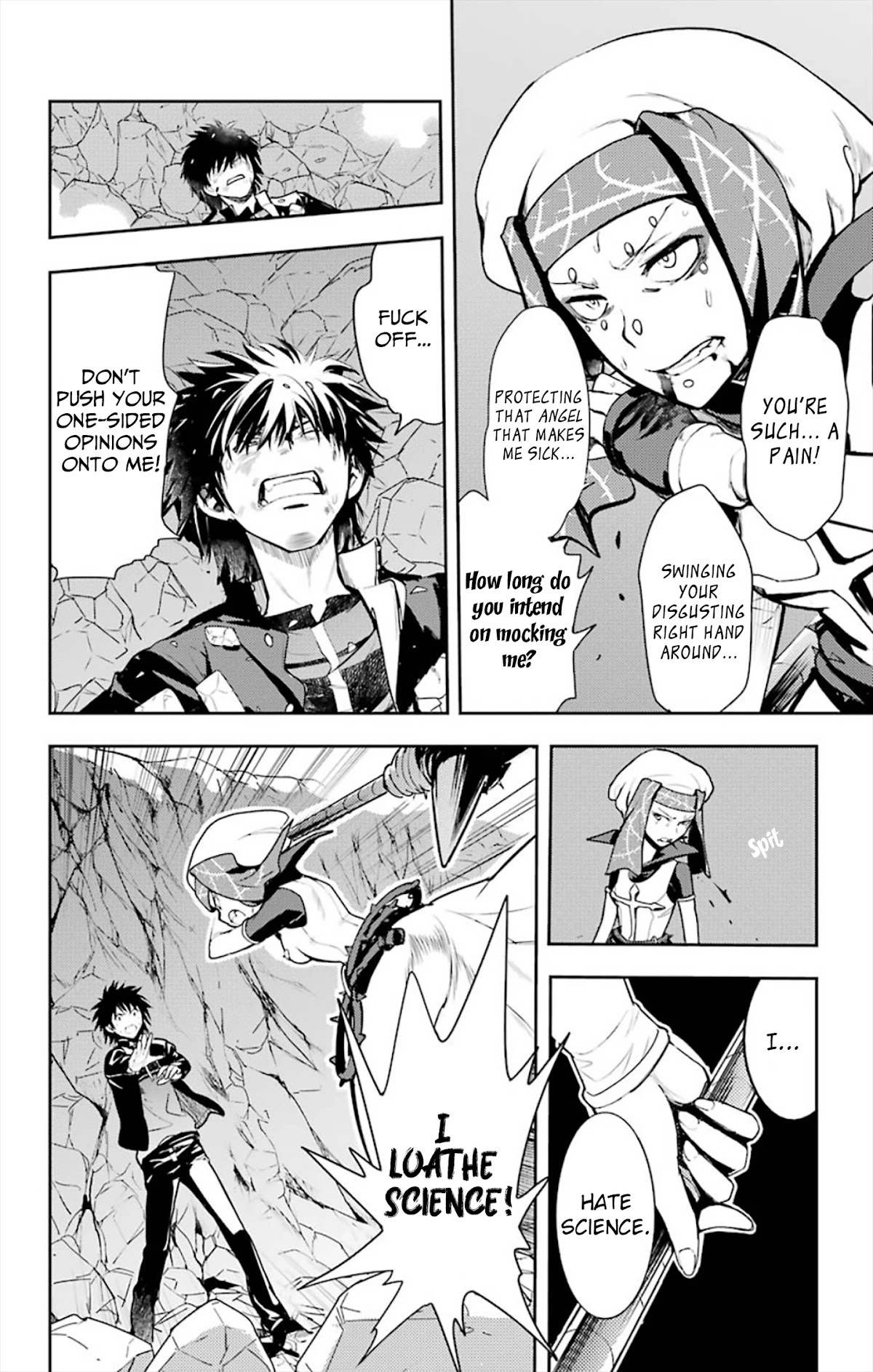 To Aru Majutsu no Kinsho Mokuroku Chapter 112 page 17 - Chapter 112: Fallen Angel: Fuse•KAZAKIRI