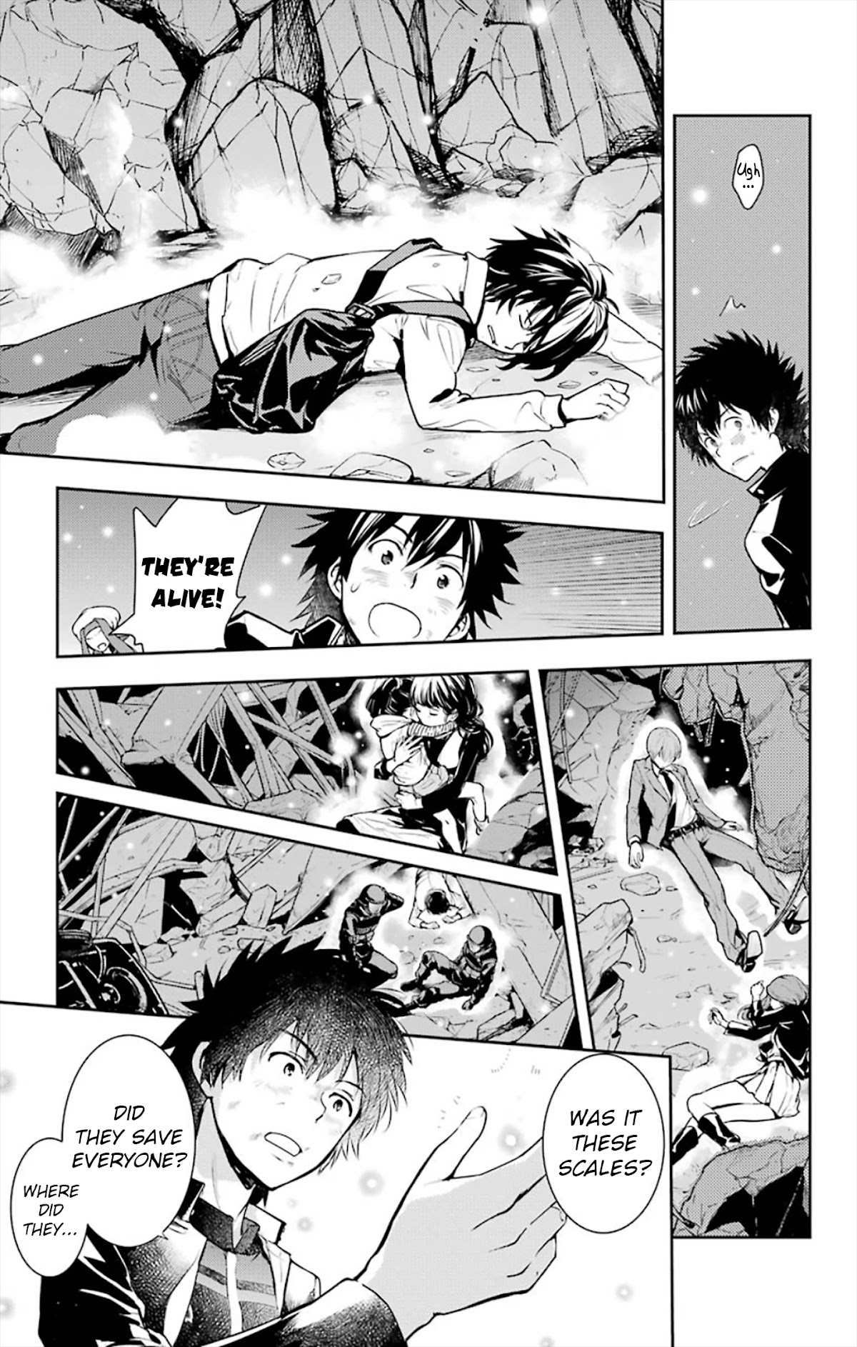 To Aru Majutsu no Kinsho Mokuroku Chapter 112 page 24 - Chapter 112: Fallen Angel: Fuse•KAZAKIRI