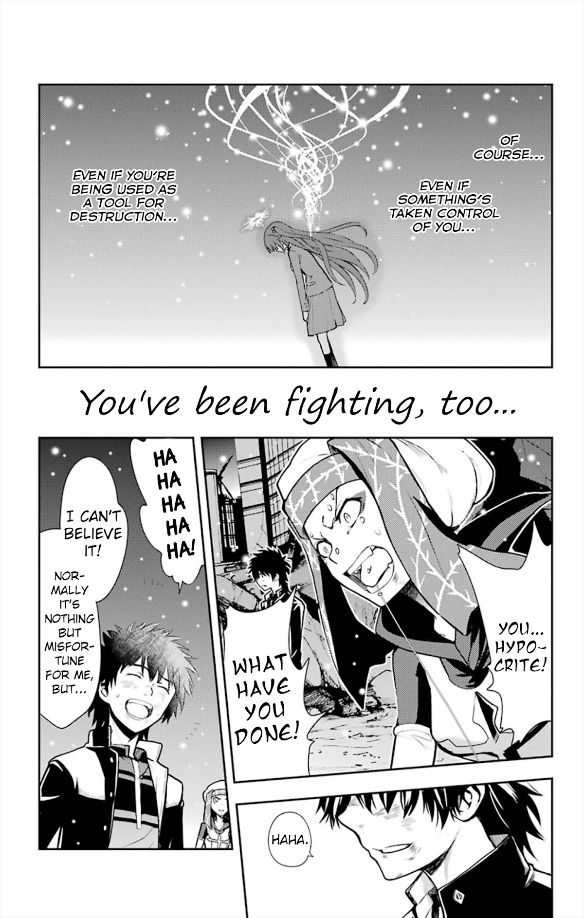 To Aru Majutsu no Kinsho Mokuroku Chapter 112 page 26 - Chapter 112: Fallen Angel: Fuse•KAZAKIRI