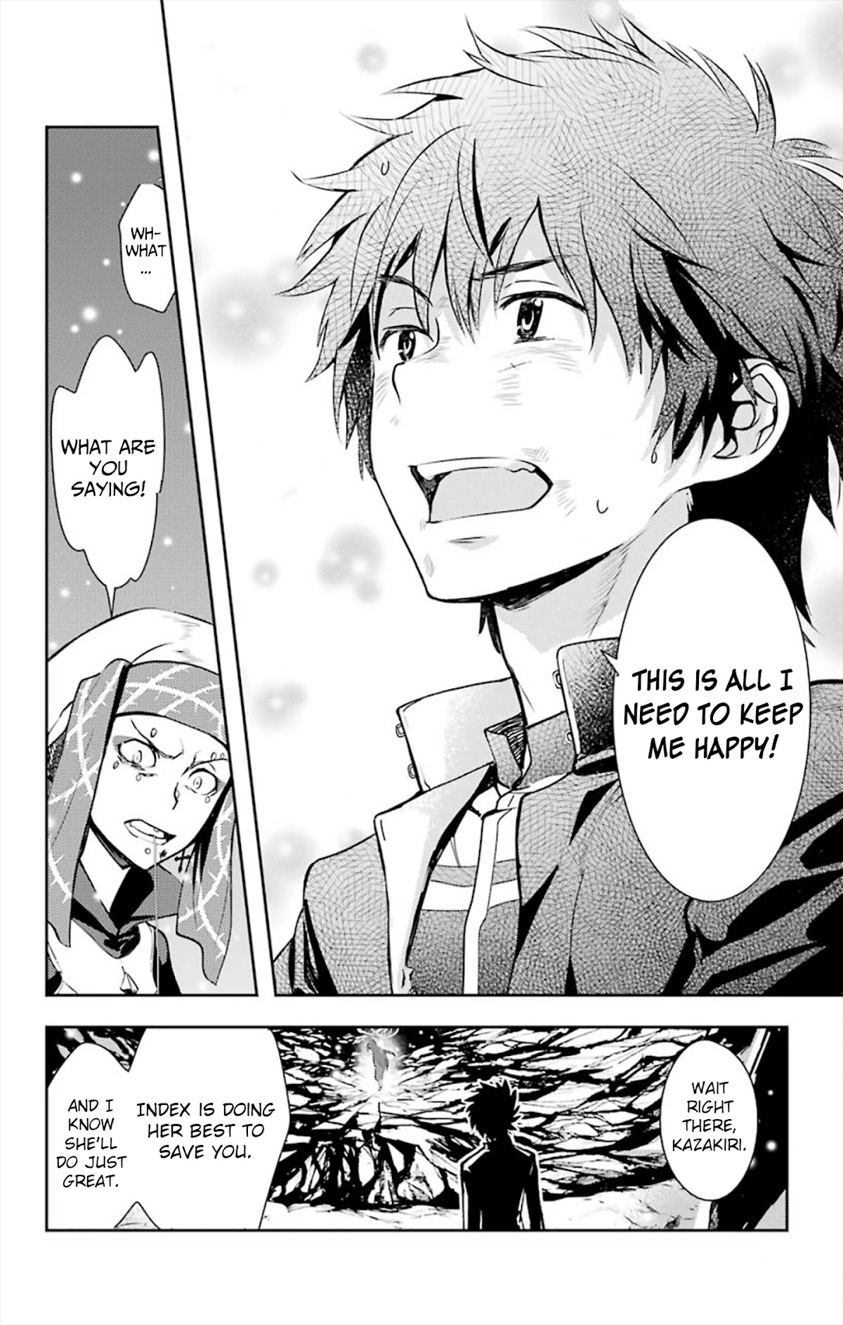To Aru Majutsu no Kinsho Mokuroku Chapter 112 page 27 - Chapter 112: Fallen Angel: Fuse•KAZAKIRI