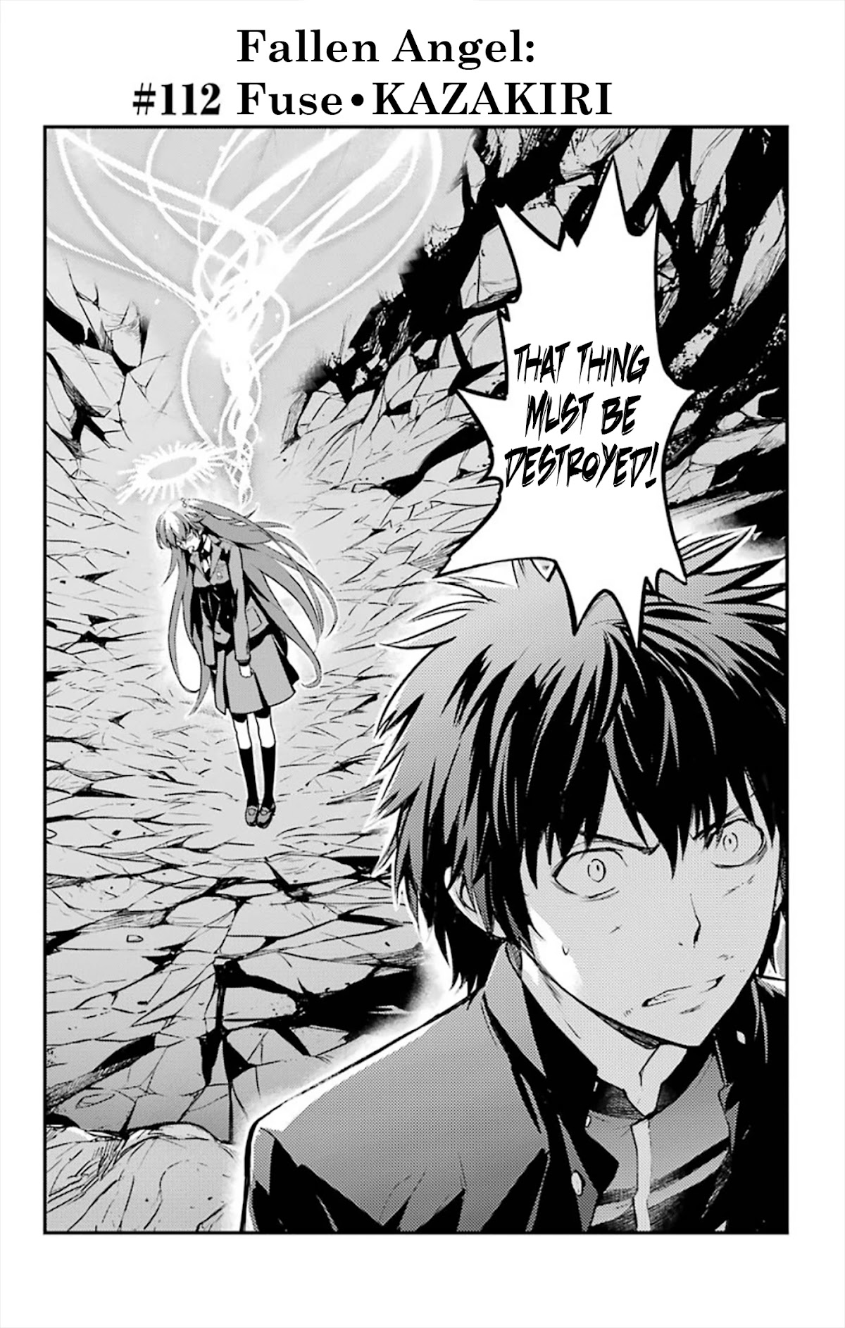 To Aru Majutsu no Kinsho Mokuroku Chapter 112 page 3 - Chapter 112: Fallen Angel: Fuse•KAZAKIRI