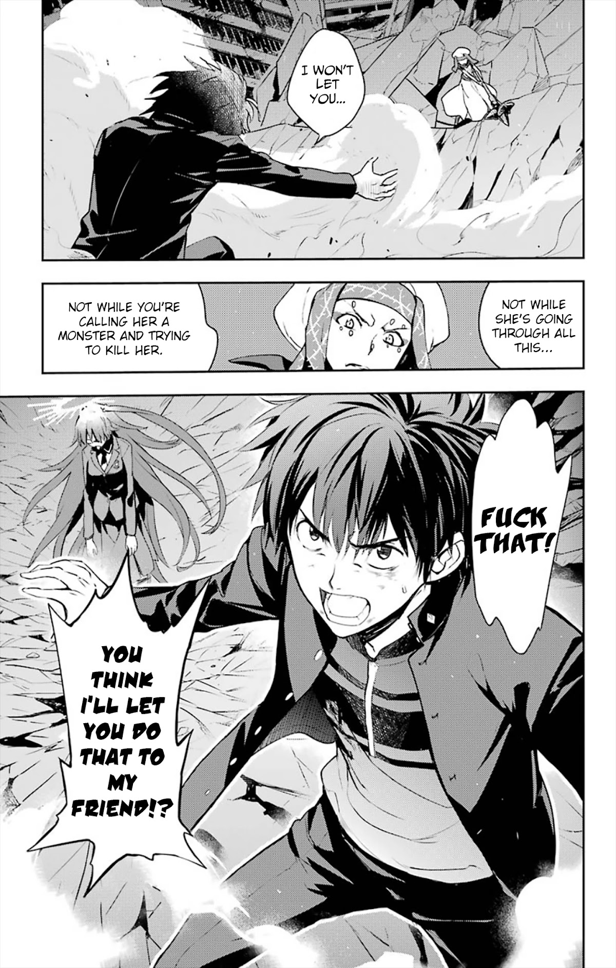 To Aru Majutsu no Kinsho Mokuroku Chapter 112 page 6 - Chapter 112: Fallen Angel: Fuse•KAZAKIRI