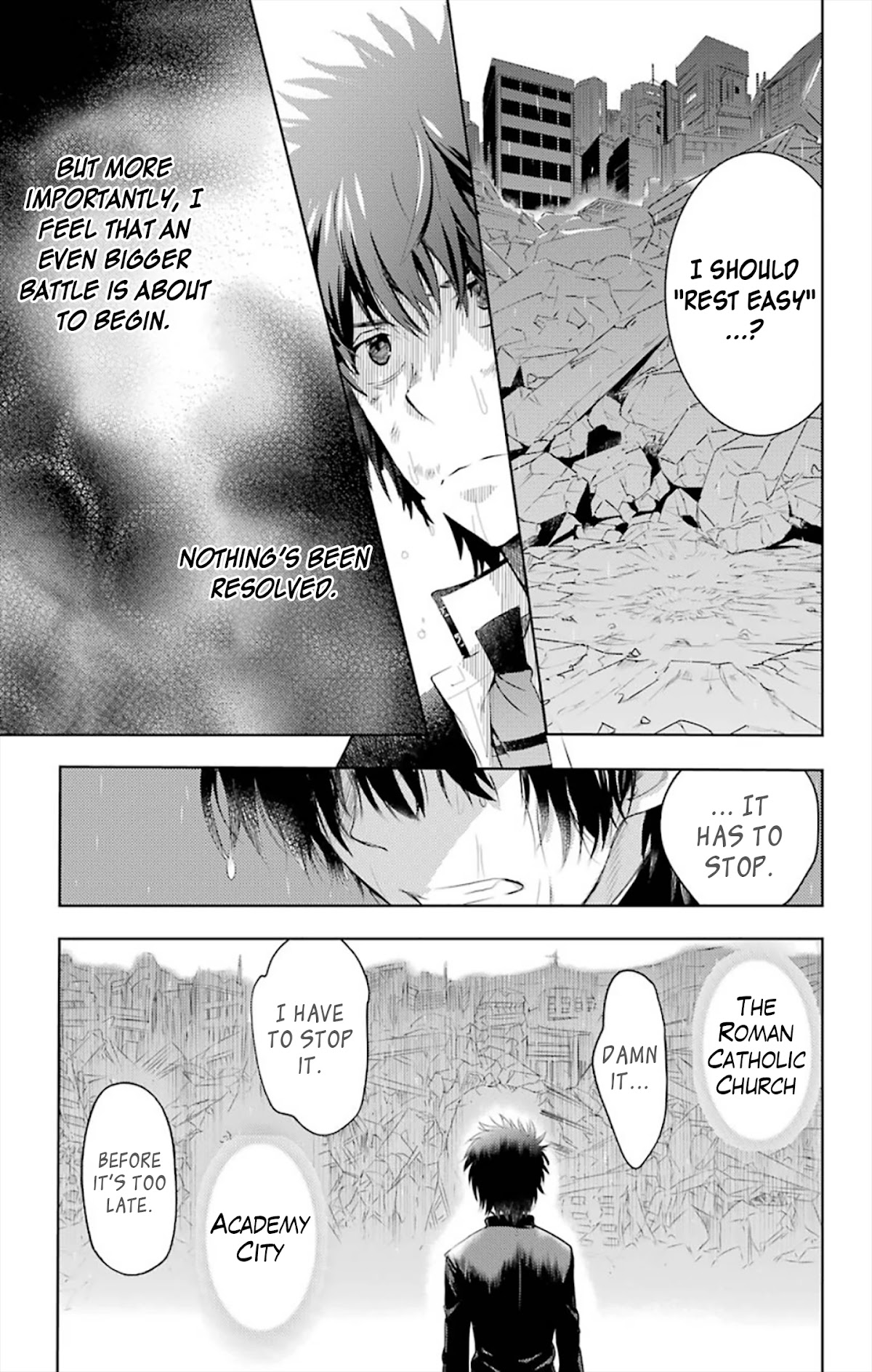 To Aru Majutsu no Kinsho Mokuroku Chapter 115 page 16 - Chapter 115: From Darkness to Darkness