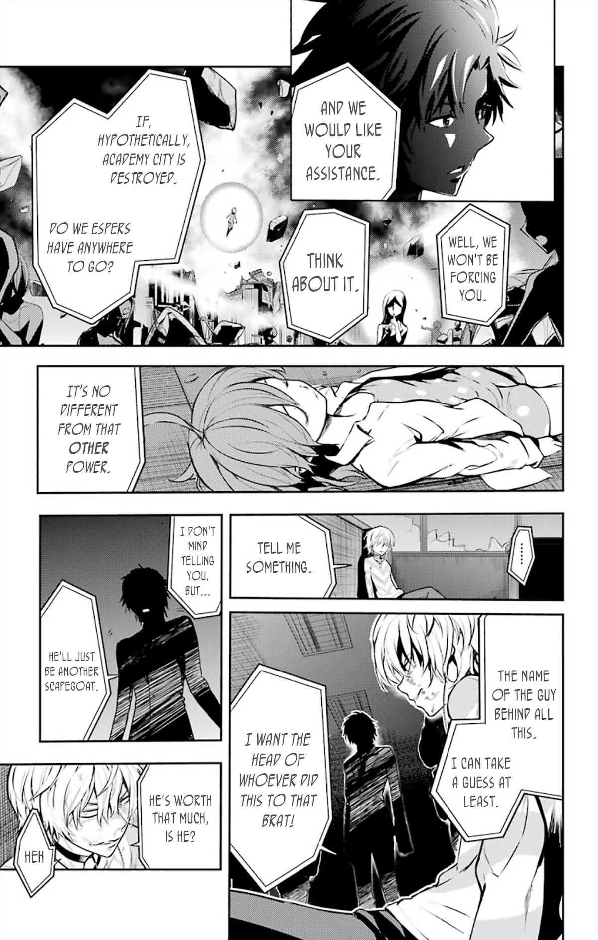 To Aru Majutsu no Kinsho Mokuroku Chapter 115 page 29 - Chapter 115: From Darkness to Darkness
