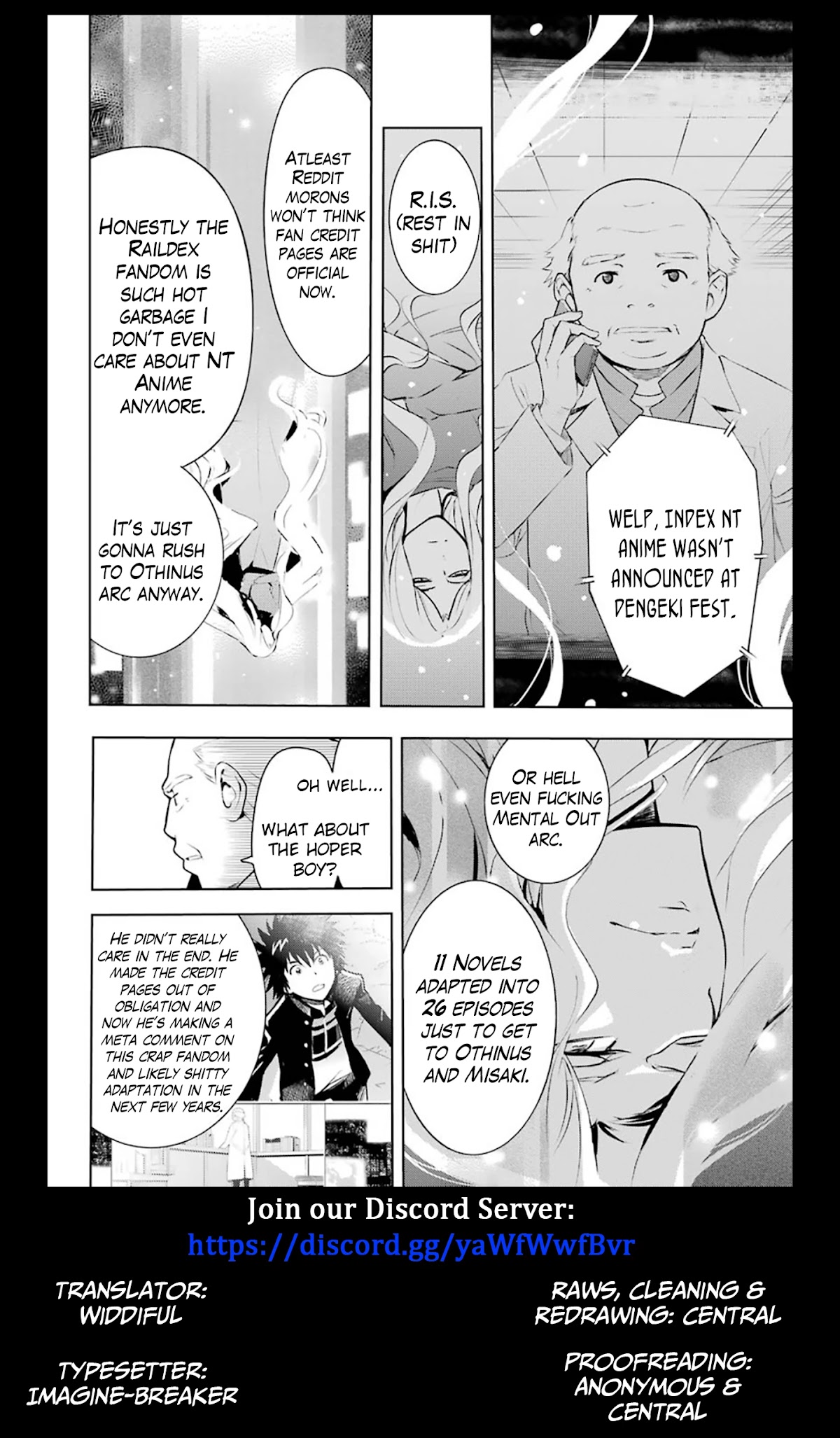 To Aru Majutsu no Kinsho Mokuroku Chapter 115 page 37 - Chapter 115: From Darkness to Darkness