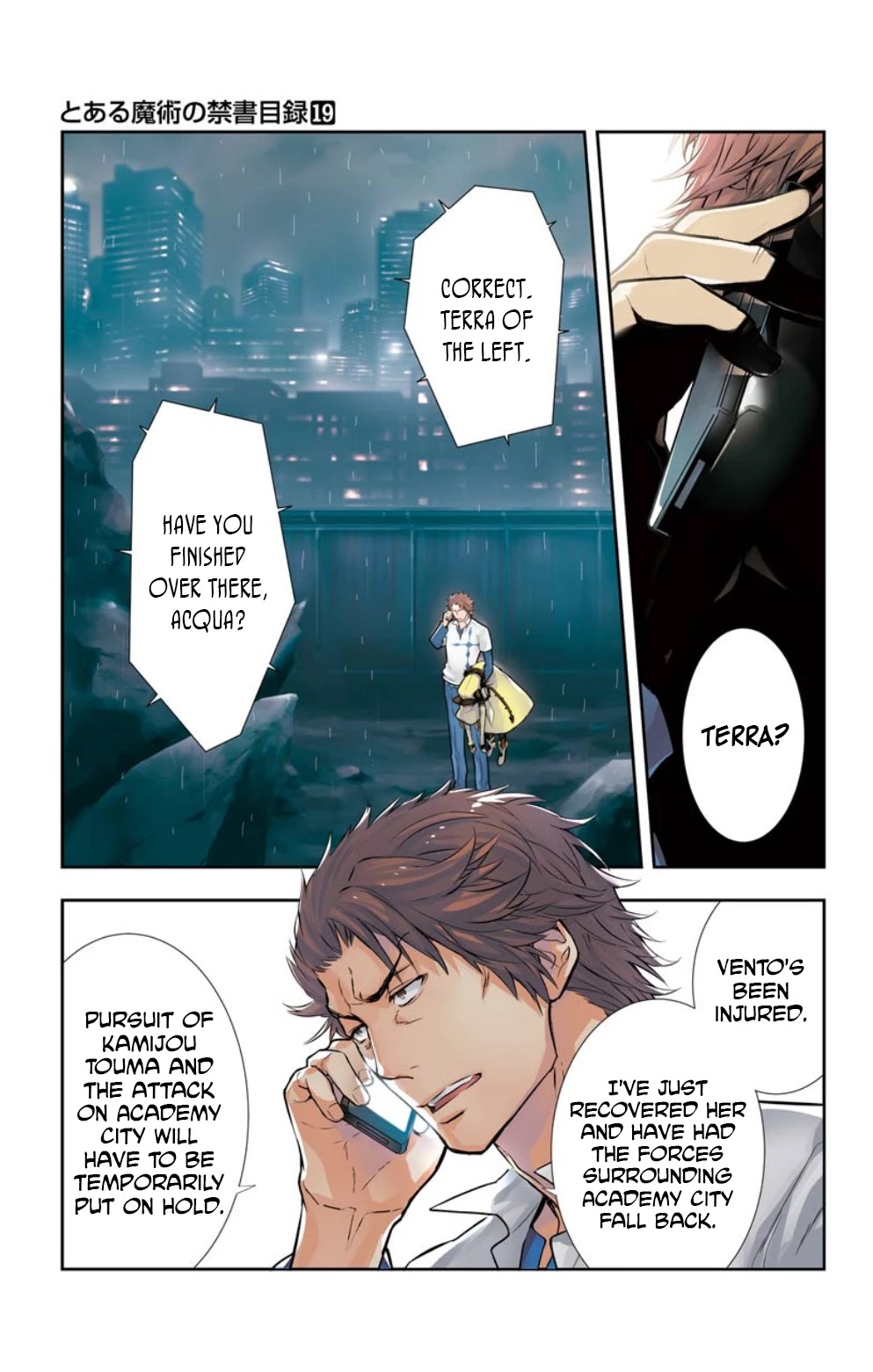 To Aru Majutsu no Kinsho Mokuroku Chapter 116 page 1 - Chapter 116: Before the Outbreak of War