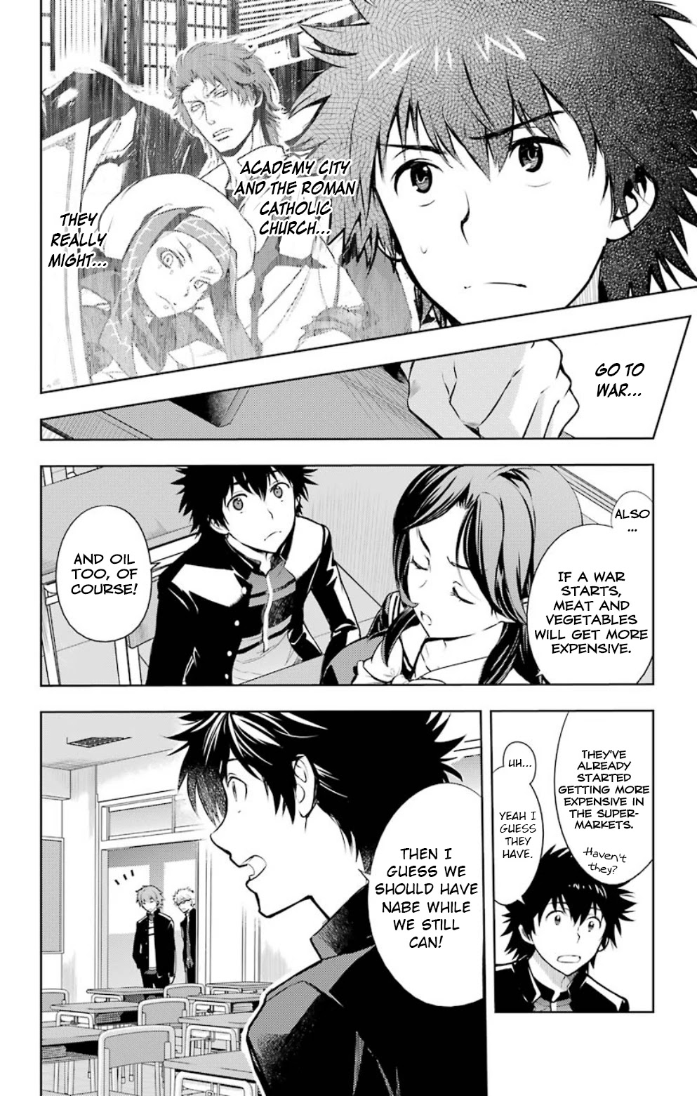 To Aru Majutsu no Kinsho Mokuroku Chapter 116 page 19 - Chapter 116: Before the Outbreak of War
