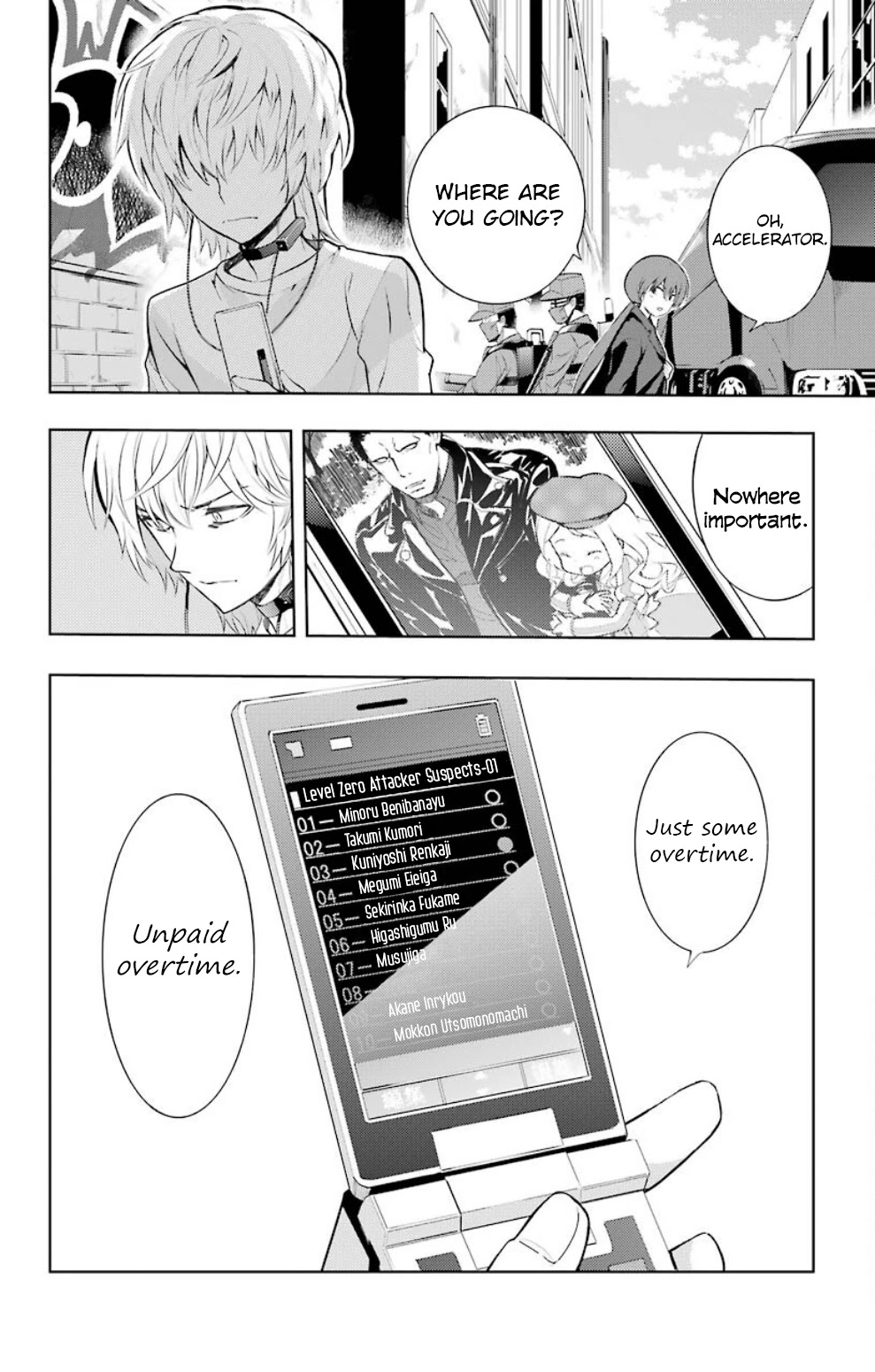 To Aru Majutsu no Kinsho Mokuroku Chapter 118 page 40 - Chapter 118: GROUP ②