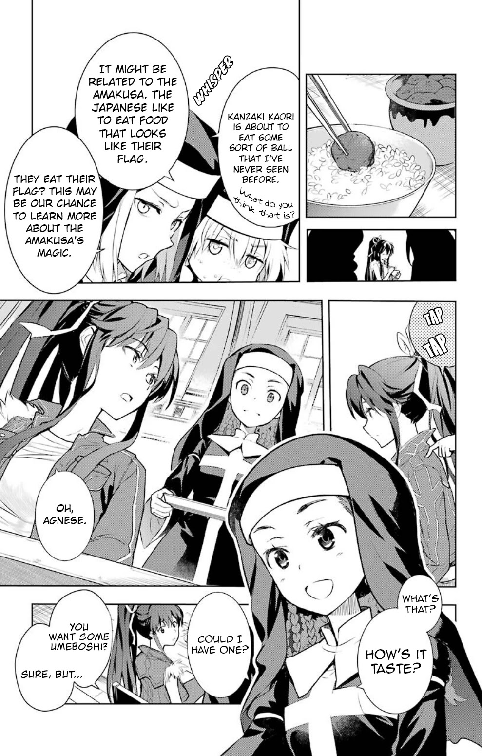 To Aru Majutsu no Kinsho Mokuroku Chapter 119 page 10 - Chapter 119: The Anglican Church's Womens Dorm