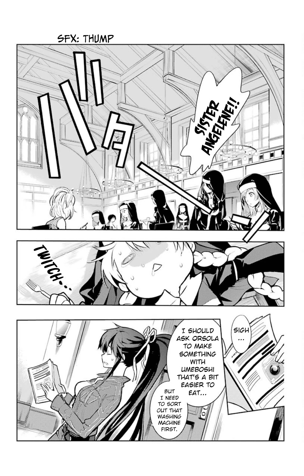 To Aru Majutsu no Kinsho Mokuroku Chapter 119 page 13 - Chapter 119: The Anglican Church's Womens Dorm