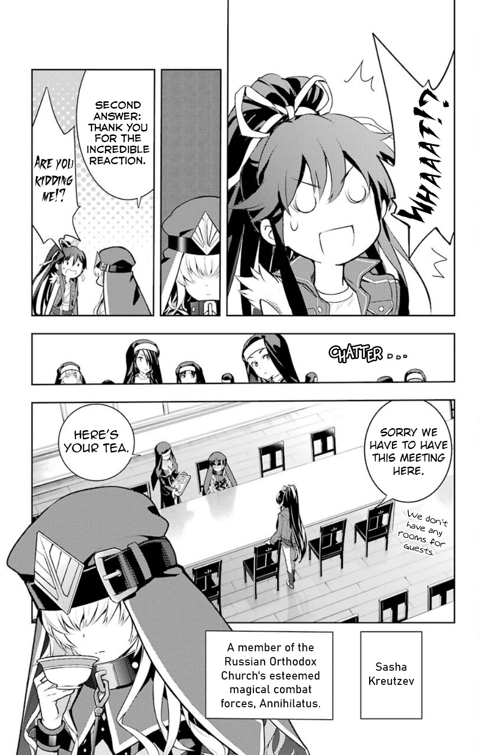 To Aru Majutsu no Kinsho Mokuroku Chapter 119 page 18 - Chapter 119: The Anglican Church's Womens Dorm