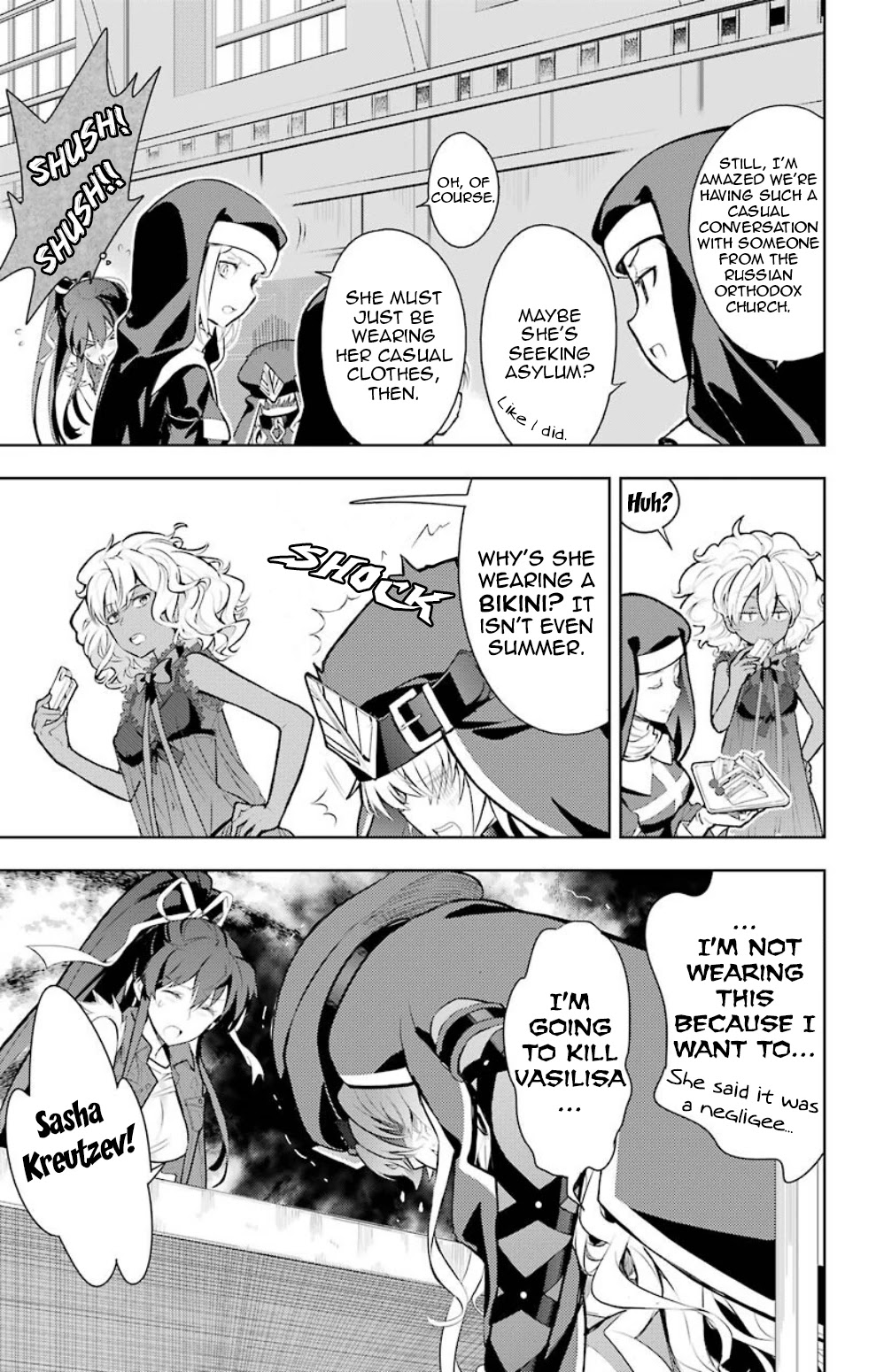 To Aru Majutsu no Kinsho Mokuroku Chapter 119 page 20 - Chapter 119: The Anglican Church's Womens Dorm