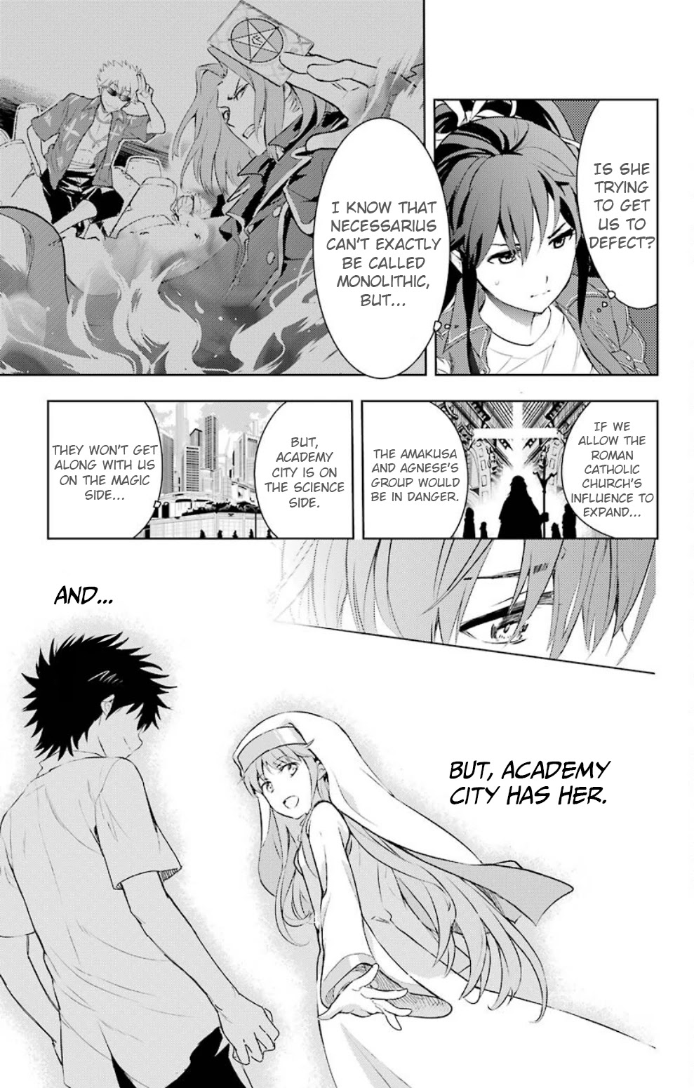 To Aru Majutsu no Kinsho Mokuroku Chapter 119 page 24 - Chapter 119: The Anglican Church's Womens Dorm