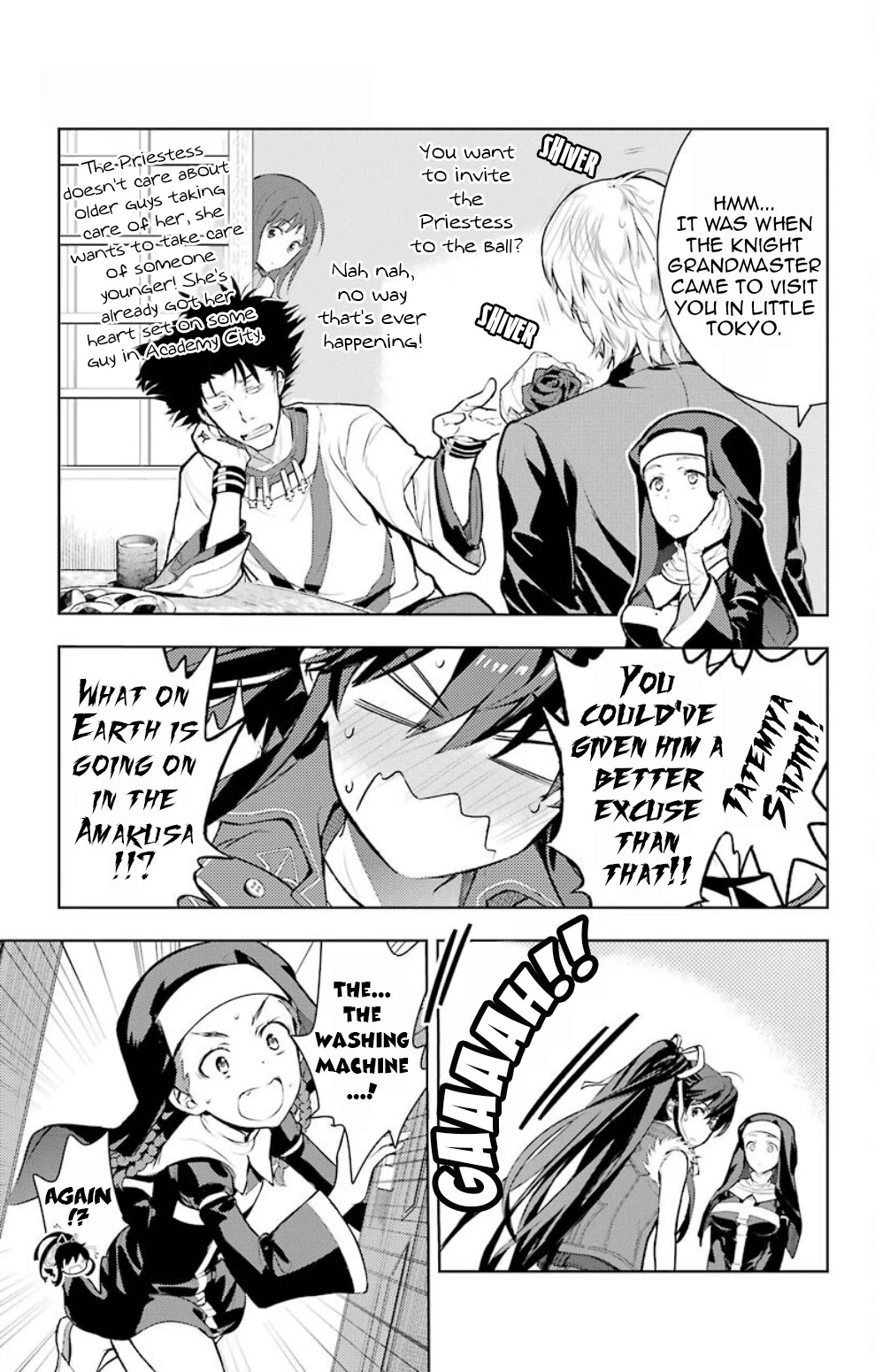 To Aru Majutsu no Kinsho Mokuroku Chapter 119 page 32 - Chapter 119: The Anglican Church's Womens Dorm