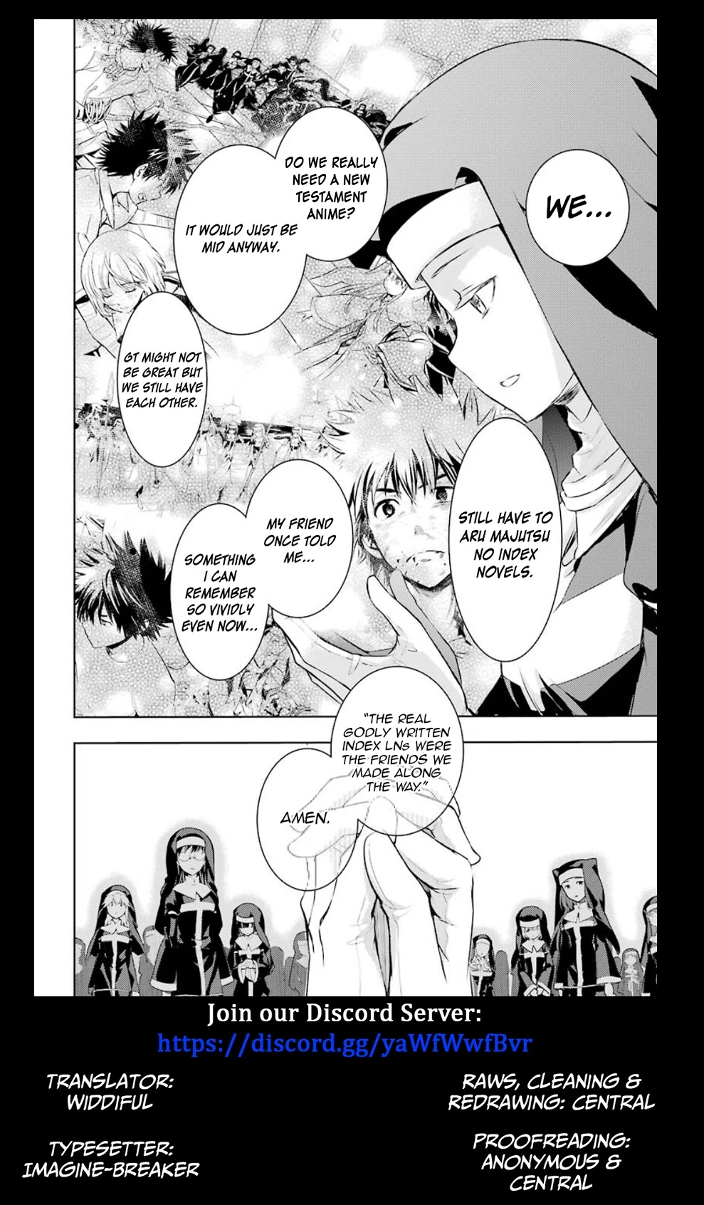To Aru Majutsu no Kinsho Mokuroku Chapter 119 page 36 - Chapter 119: The Anglican Church's Womens Dorm