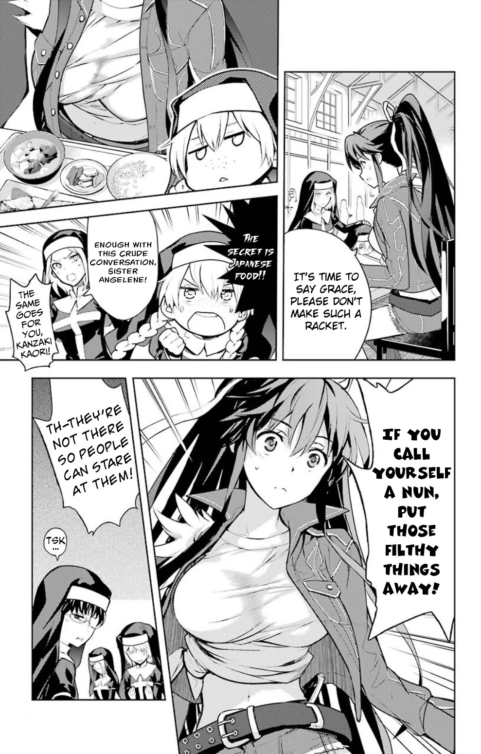 To Aru Majutsu no Kinsho Mokuroku Chapter 119 page 8 - Chapter 119: The Anglican Church's Womens Dorm