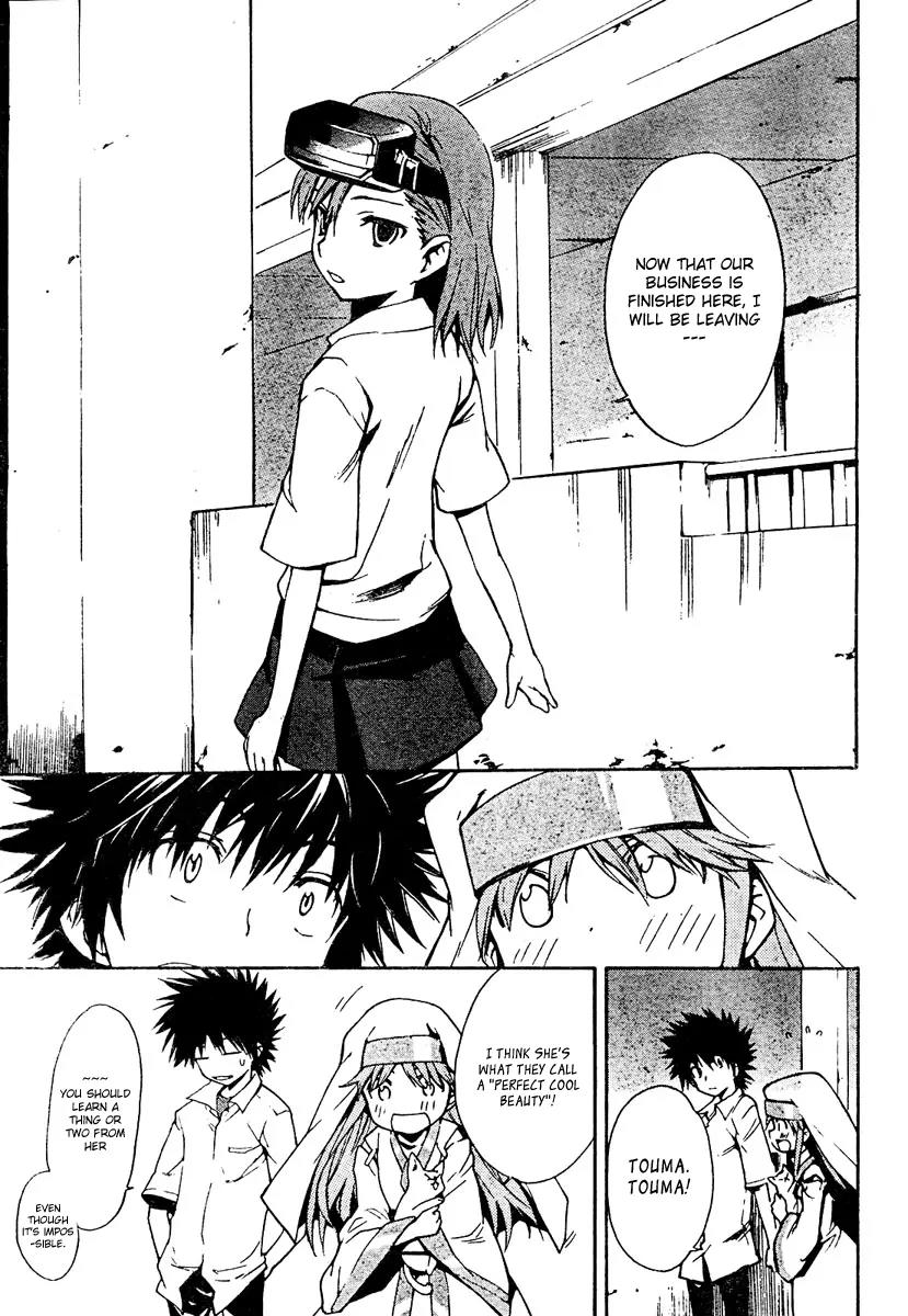 To Aru Majutsu no Kinsho Mokuroku Chapter 12 page 22 - Chapter 12: Imouto