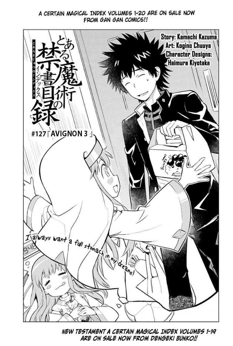 To Aru Majutsu no Kinsho Mokuroku Chapter 127 page 1 - Chapter 127: Avignon 3