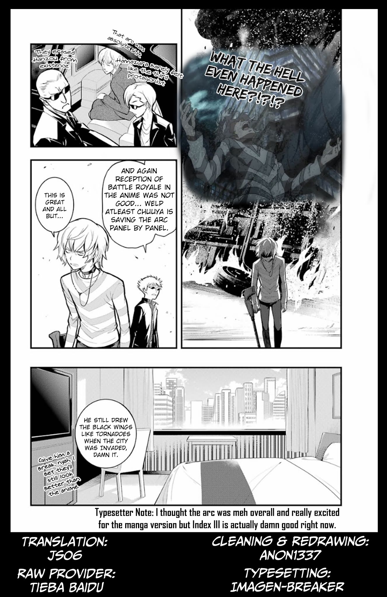 To Aru Majutsu no Kinsho Mokuroku Chapter 134 page 34 - Chapter 134: District 7 Concert Hall Plaza