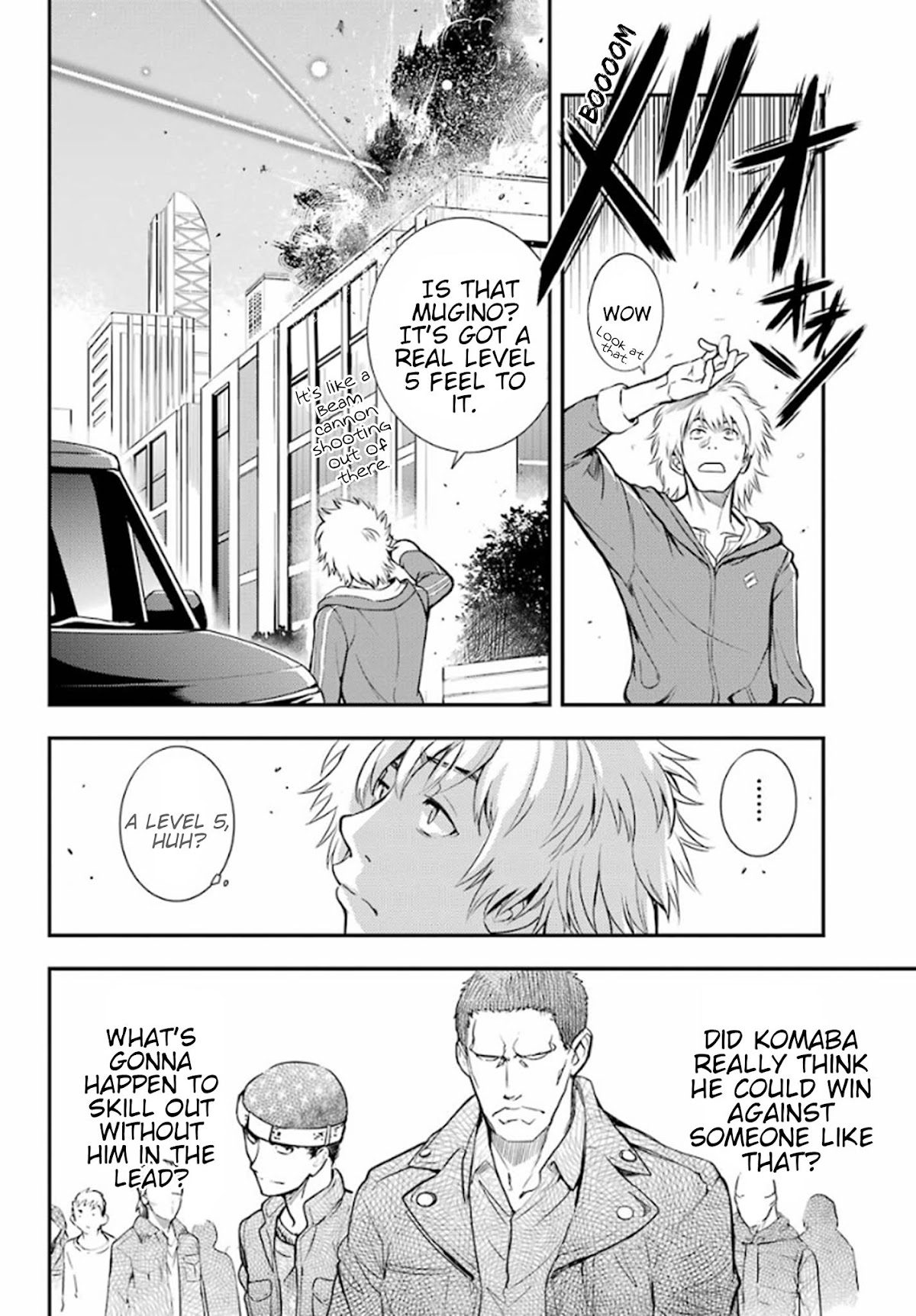 To Aru Majutsu no Kinsho Mokuroku Chapter 136 page 11 - Chapter 136: District 18 Particle Engineering Lab - School