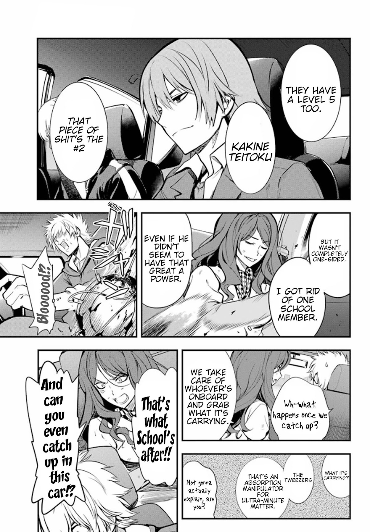 To Aru Majutsu no Kinsho Mokuroku Chapter 136 page 16 - Chapter 136: District 18 Particle Engineering Lab - School