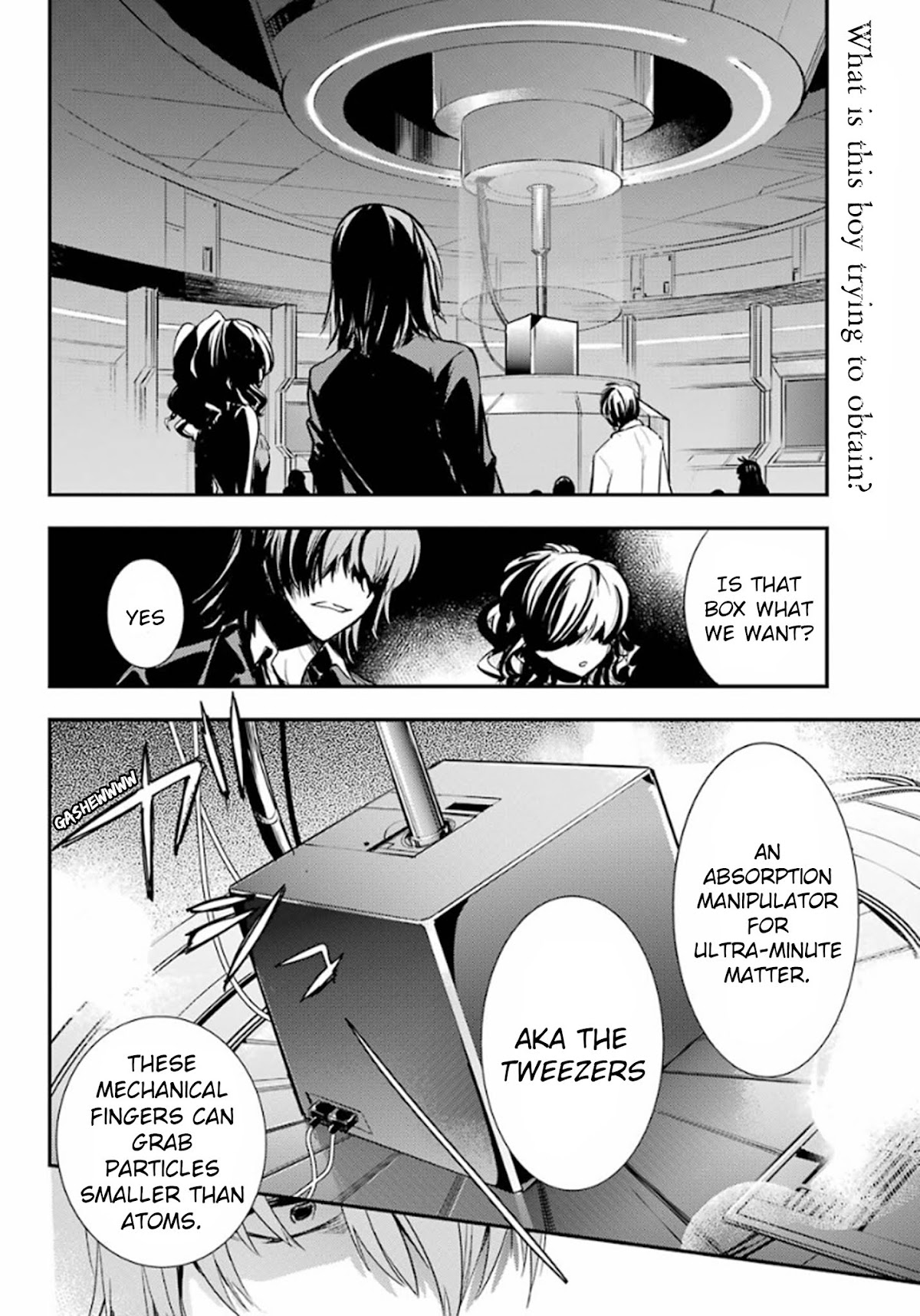 To Aru Majutsu no Kinsho Mokuroku Chapter 136 page 3 - Chapter 136: District 18 Particle Engineering Lab - School