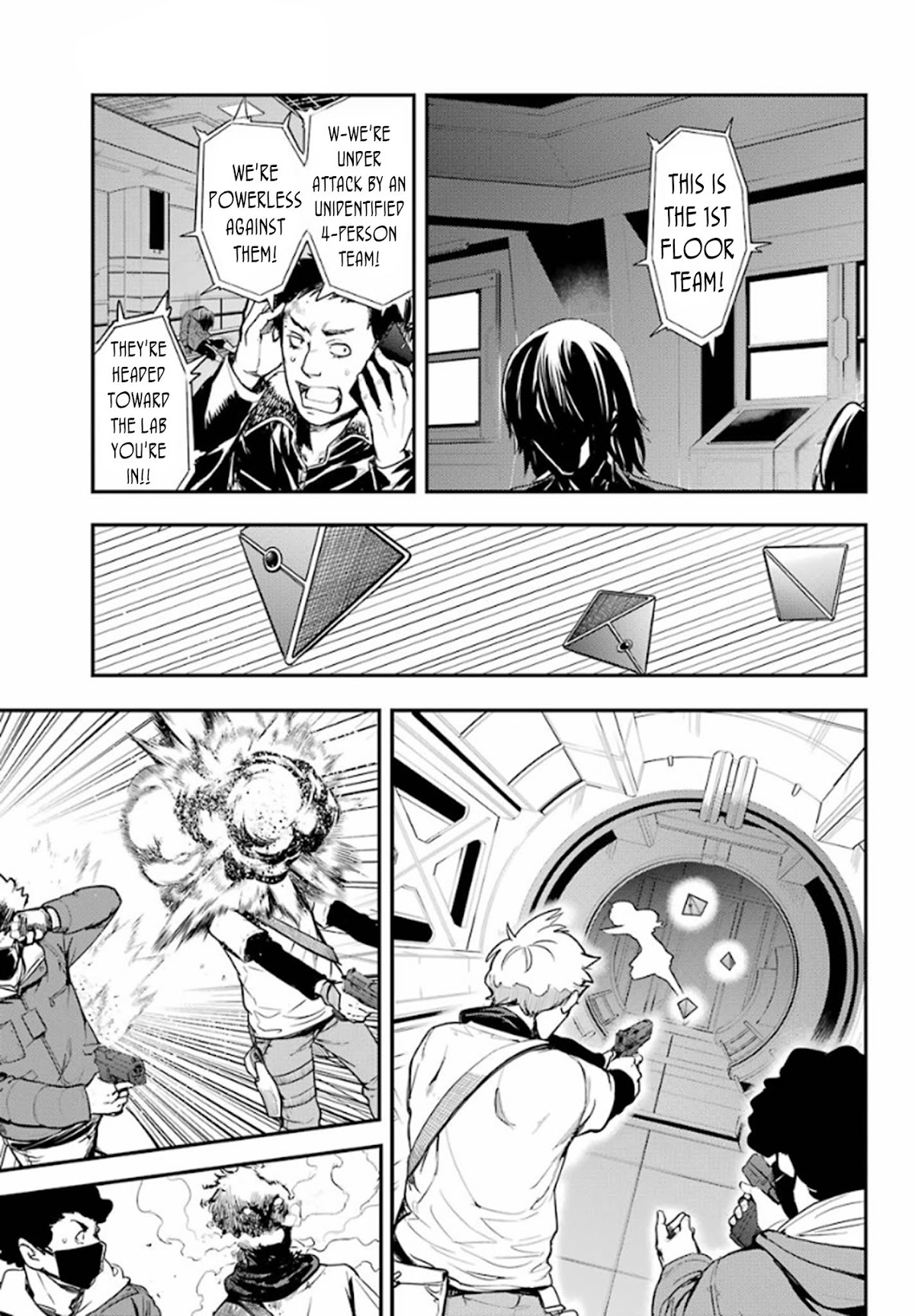 To Aru Majutsu no Kinsho Mokuroku Chapter 136 page 4 - Chapter 136: District 18 Particle Engineering Lab - School