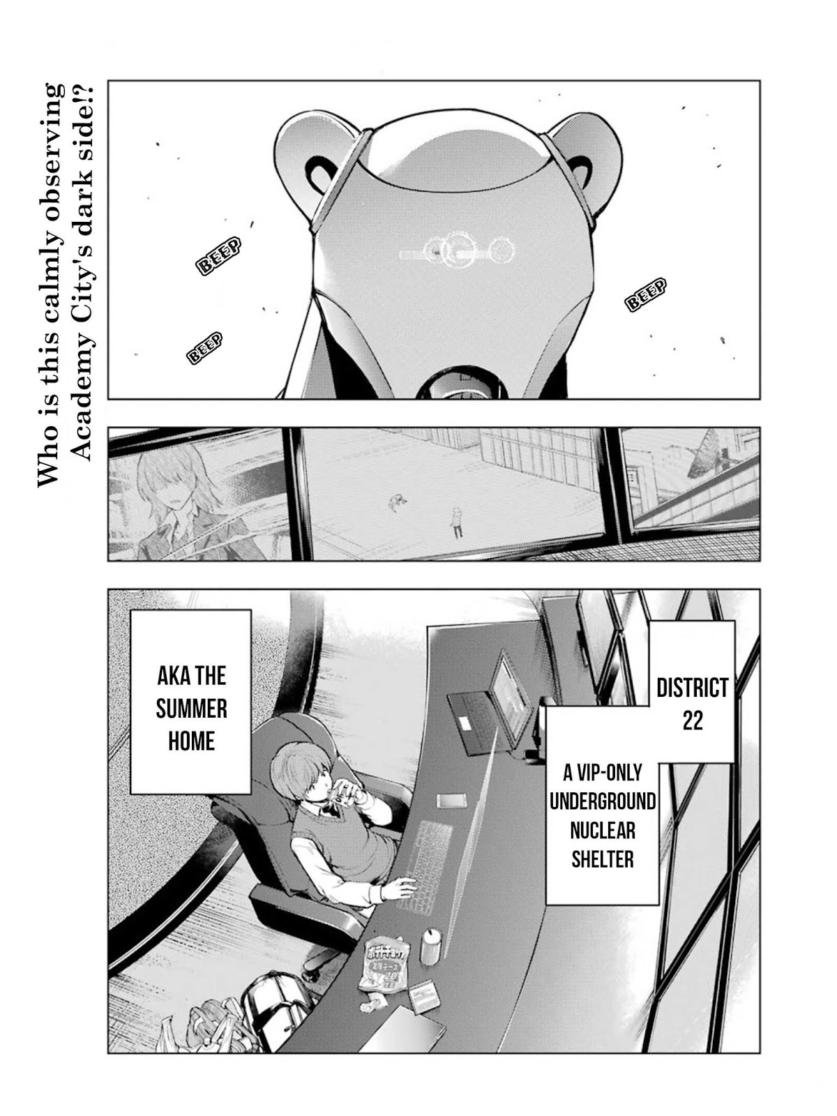 To Aru Majutsu no Kinsho Mokuroku Chapter 138 page 1 - Chapter 138: District 4 Refrigerated Warehouse