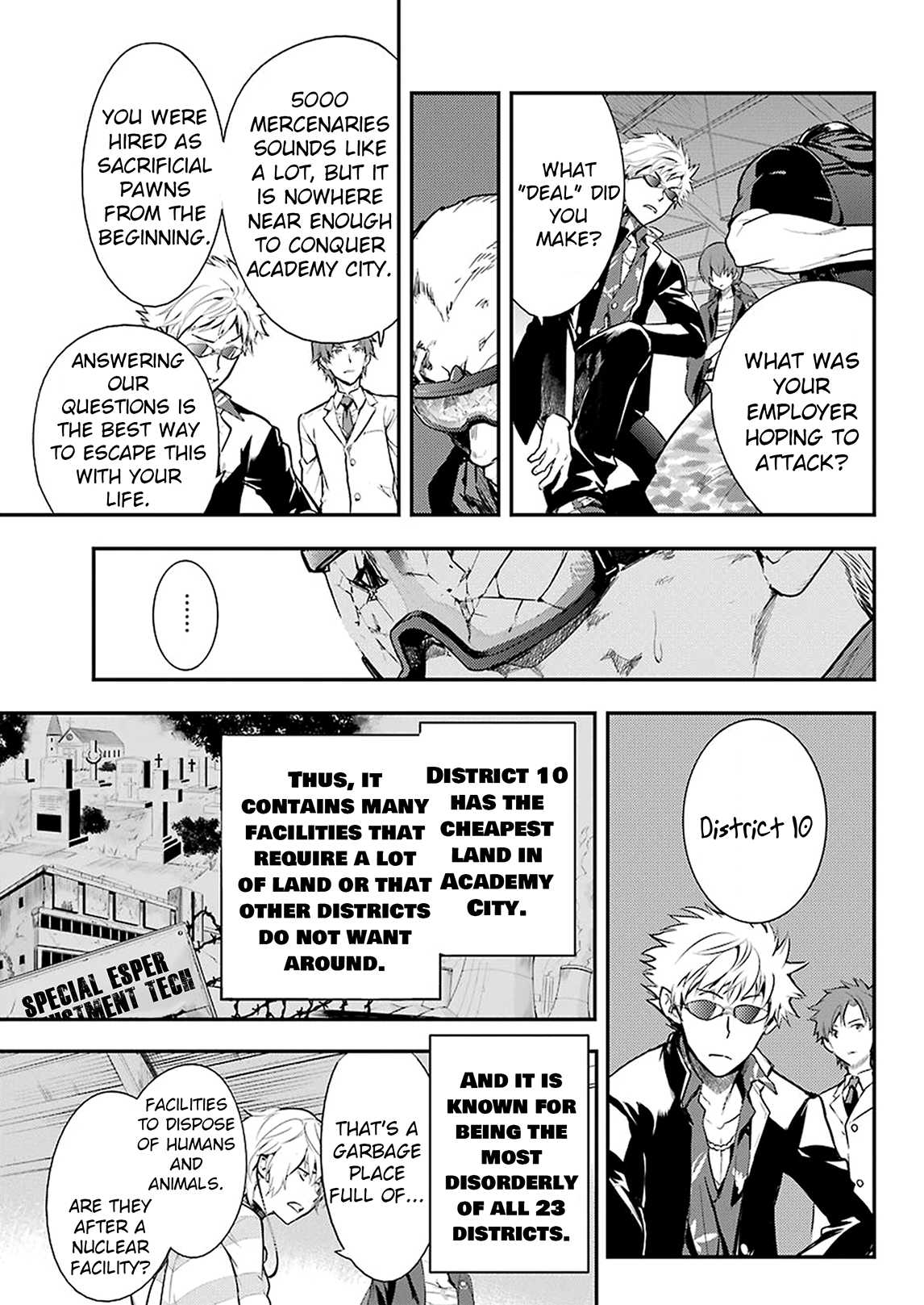 To Aru Majutsu no Kinsho Mokuroku Chapter 139 page 19 - Chapter 139: District 11 Warehouse Zone