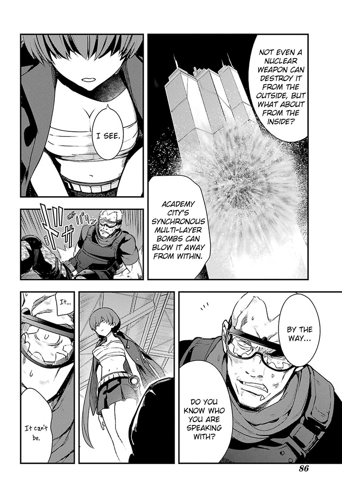 To Aru Majutsu no Kinsho Mokuroku Chapter 139 page 22 - Chapter 139: District 11 Warehouse Zone