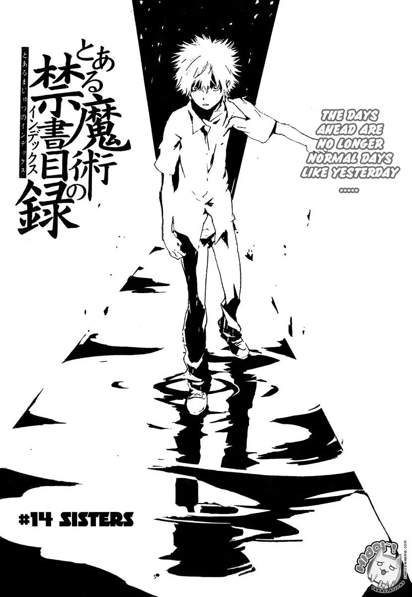 To Aru Majutsu no Kinsho Mokuroku Chapter 14 page 1 - Chapter 14: Sisters