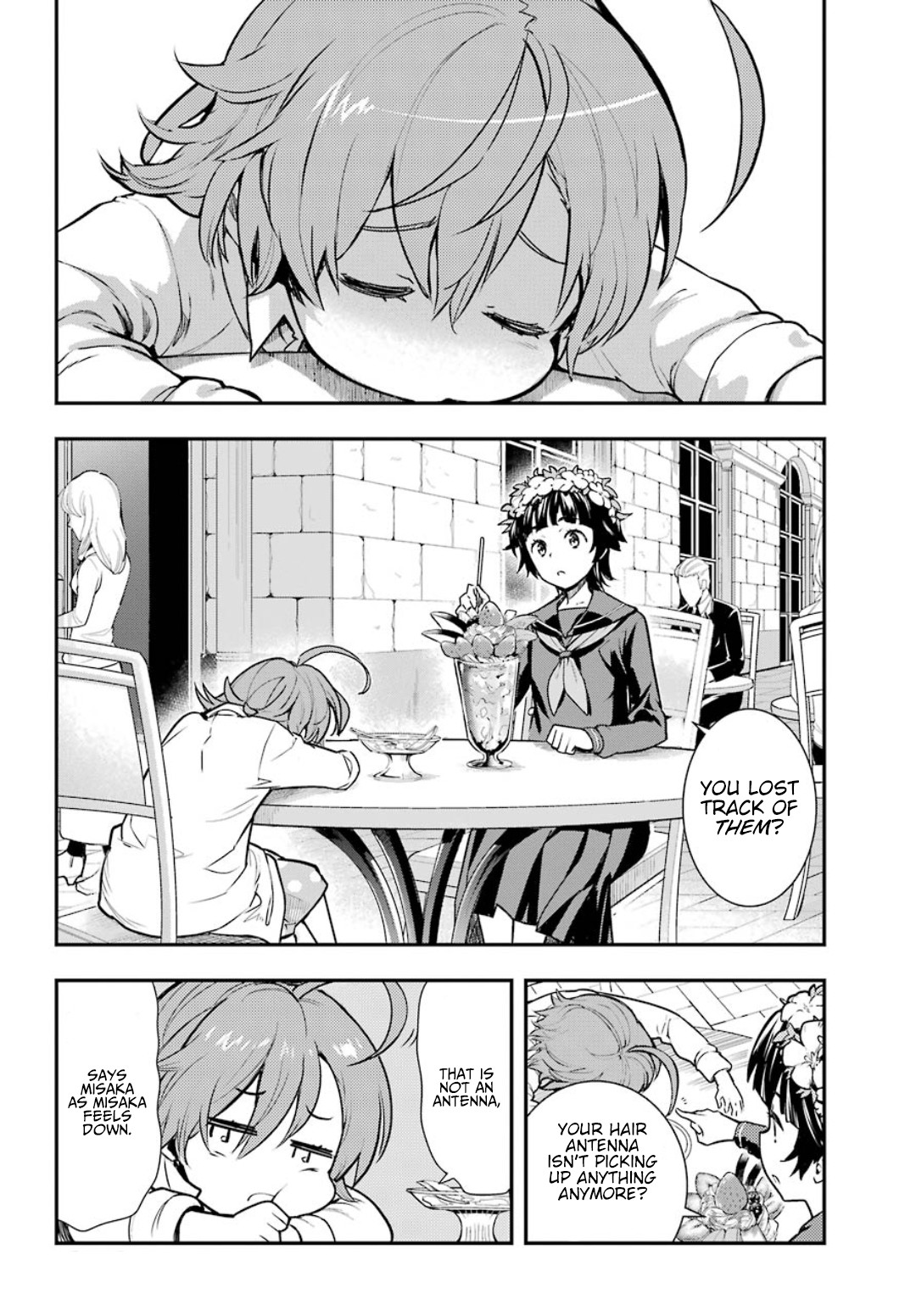 To Aru Majutsu no Kinsho Mokuroku Chapter 147 page 4 - Chapter 147: District 7 Outdoor Cafe