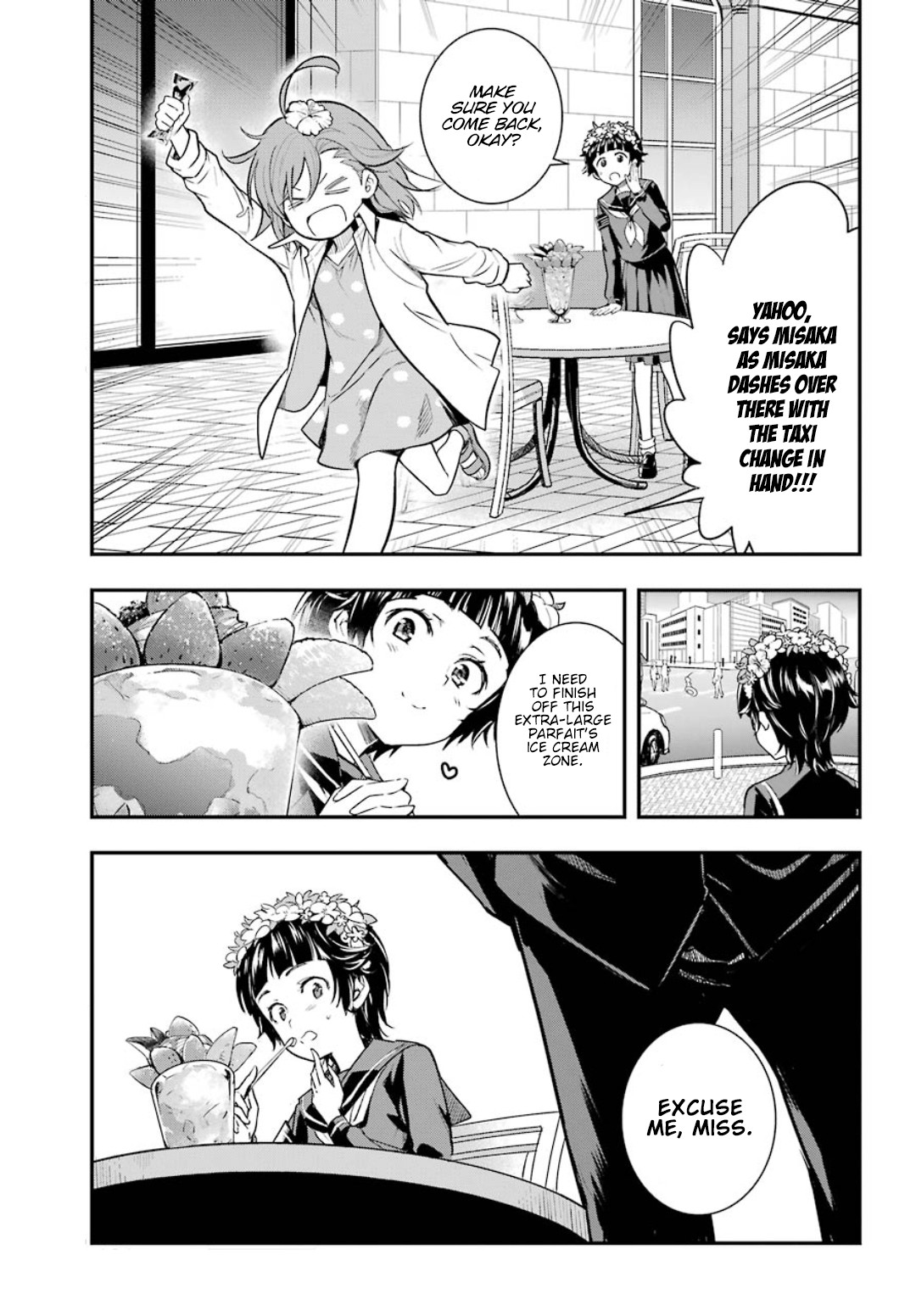 To Aru Majutsu no Kinsho Mokuroku Chapter 147 page 7 - Chapter 147: District 7 Outdoor Cafe