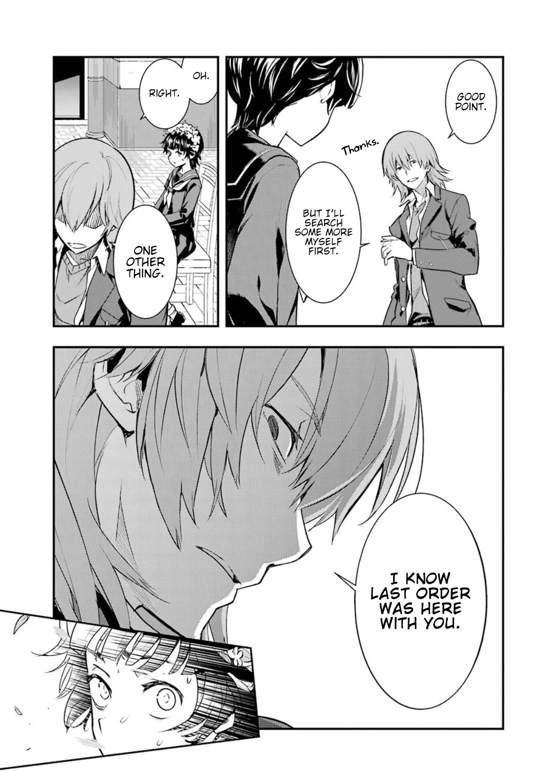 To Aru Majutsu no Kinsho Mokuroku Chapter 147 page 9 - Chapter 147: District 7 Outdoor Cafe