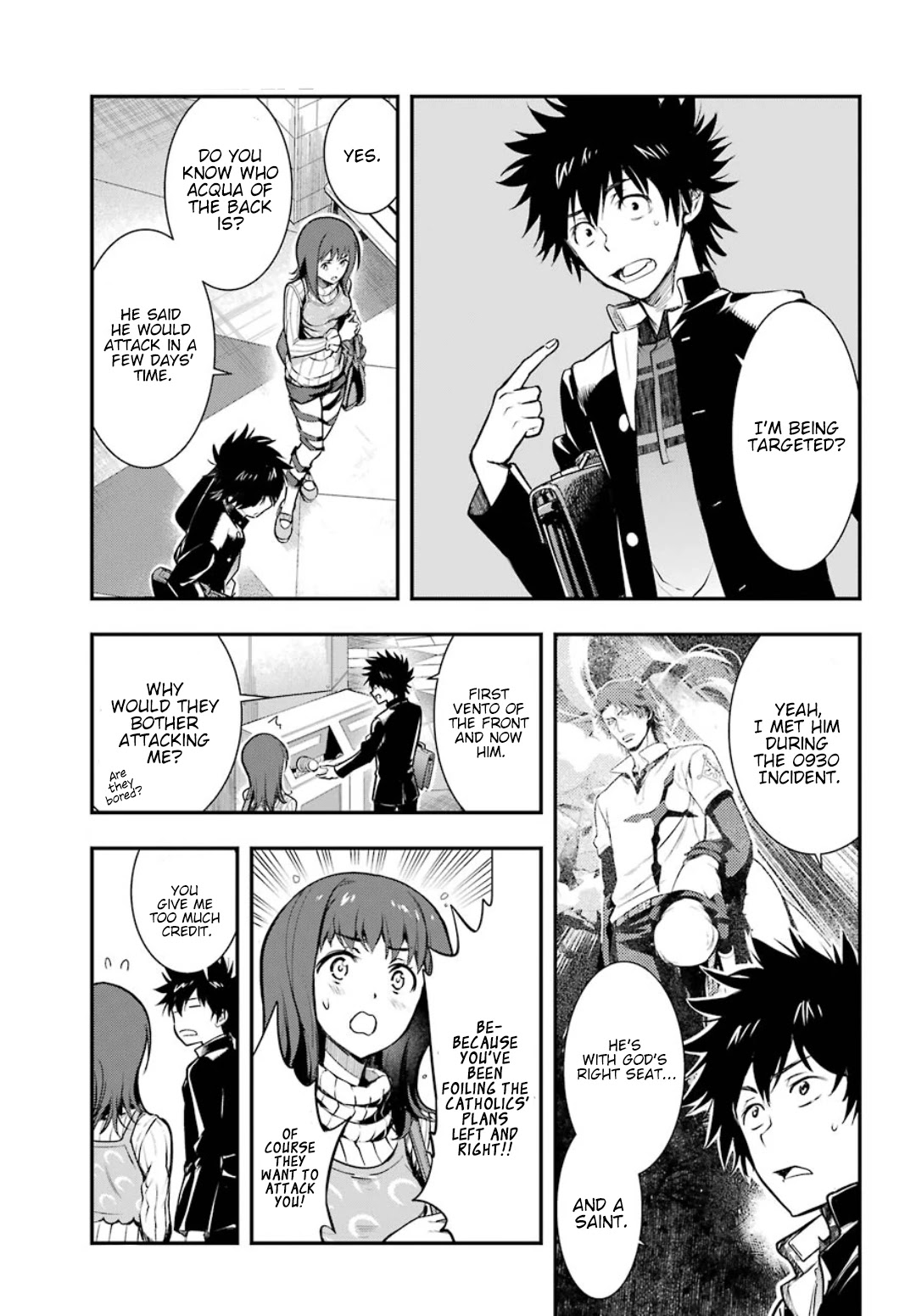 To Aru Majutsu no Kinsho Mokuroku Chapter 150 page 19 - Chapter 150: Sentence
