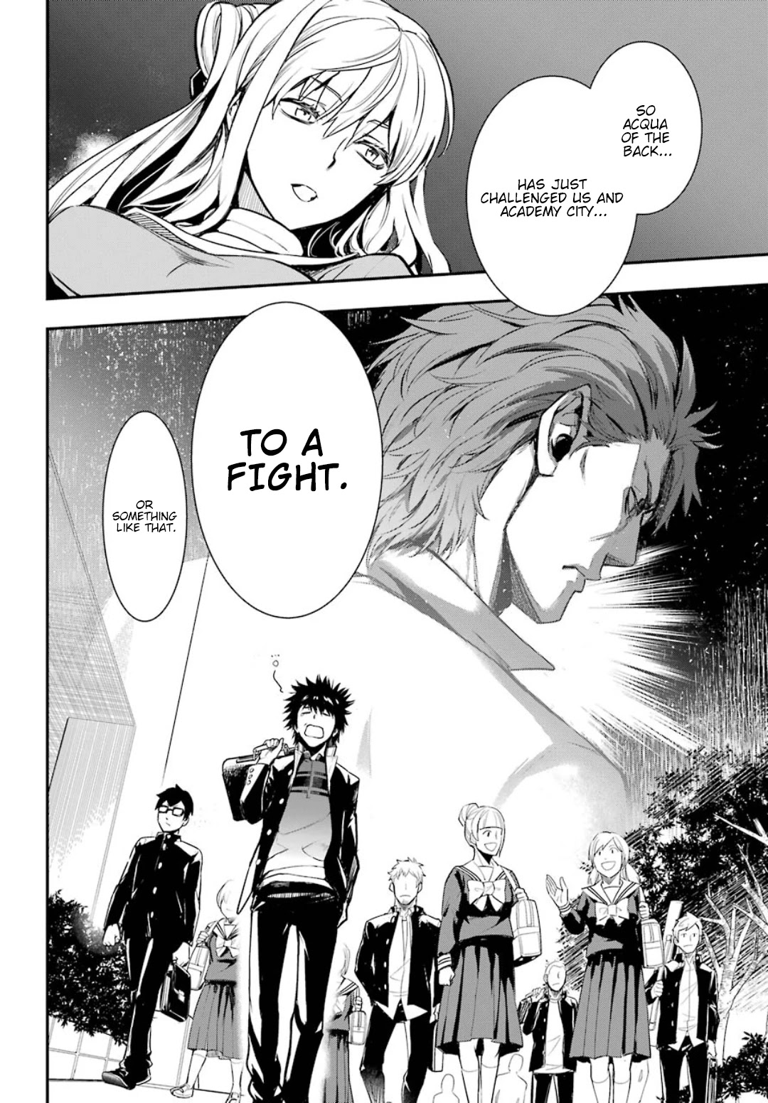 To Aru Majutsu no Kinsho Mokuroku Chapter 150 page 4 - Chapter 150: Sentence