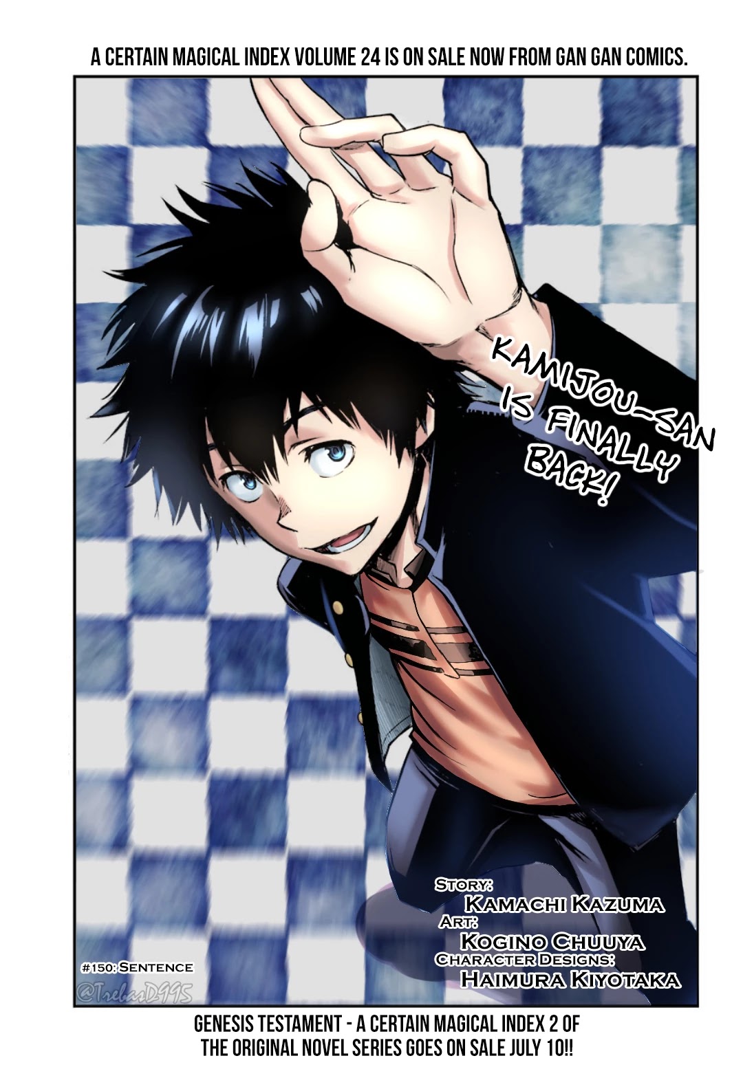 To Aru Majutsu no Kinsho Mokuroku Chapter 150 page 5 - Chapter 150: Sentence
