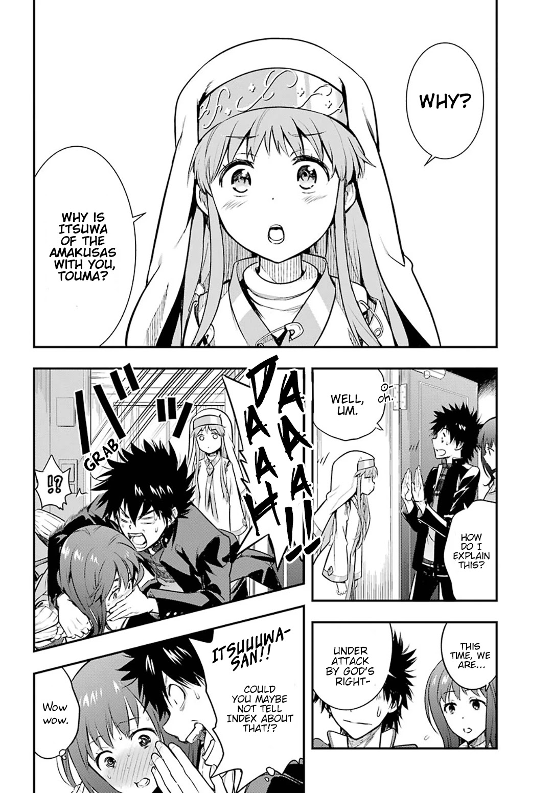 To Aru Majutsu no Kinsho Mokuroku Chapter 151 page 13 - Chapter 151: The Amakusa Live-In Bodyguard
