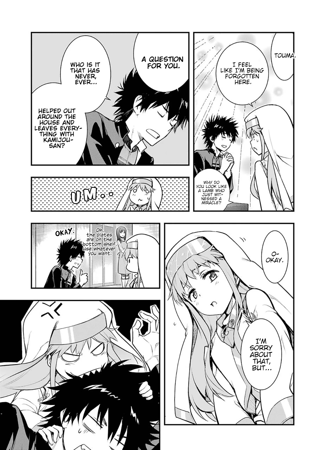 To Aru Majutsu no Kinsho Mokuroku Chapter 151 page 18 - Chapter 151: The Amakusa Live-In Bodyguard