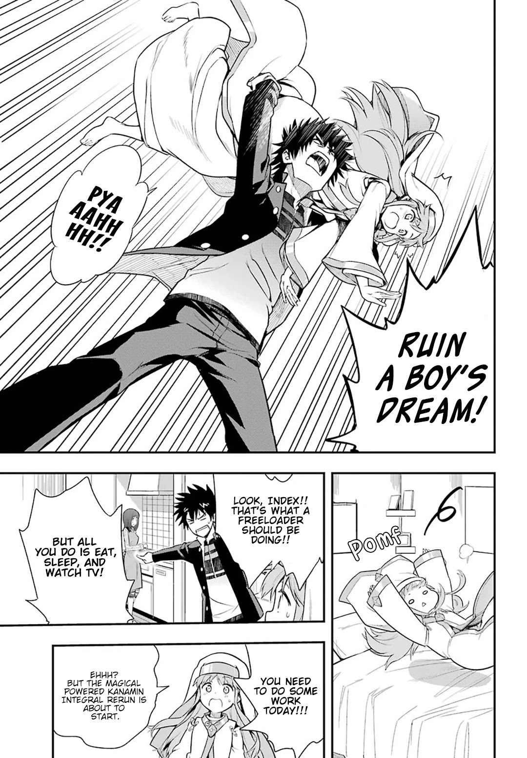 To Aru Majutsu no Kinsho Mokuroku Chapter 151 page 20 - Chapter 151: The Amakusa Live-In Bodyguard